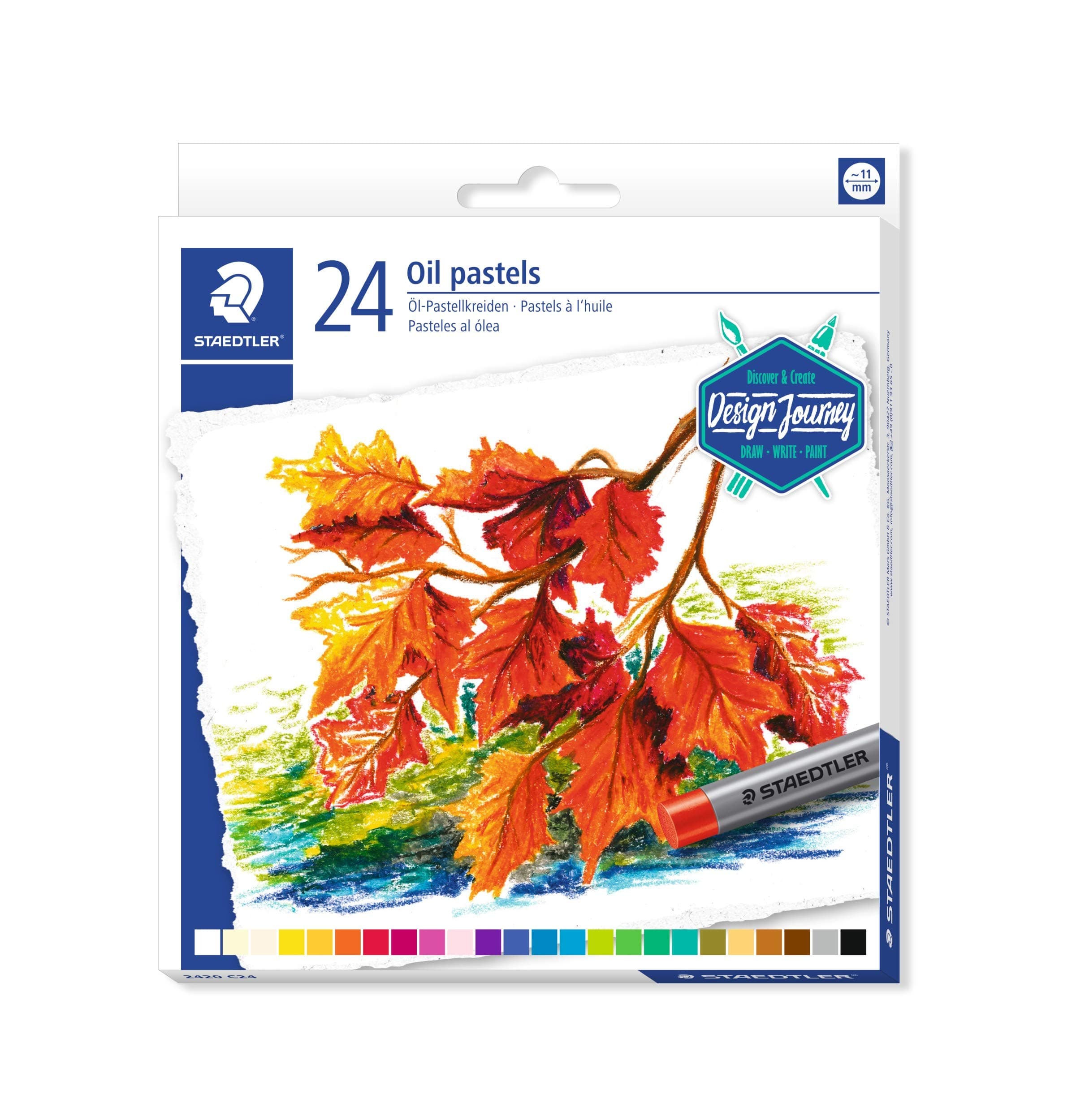 STAEDTLER Oil pastels Set 24col
