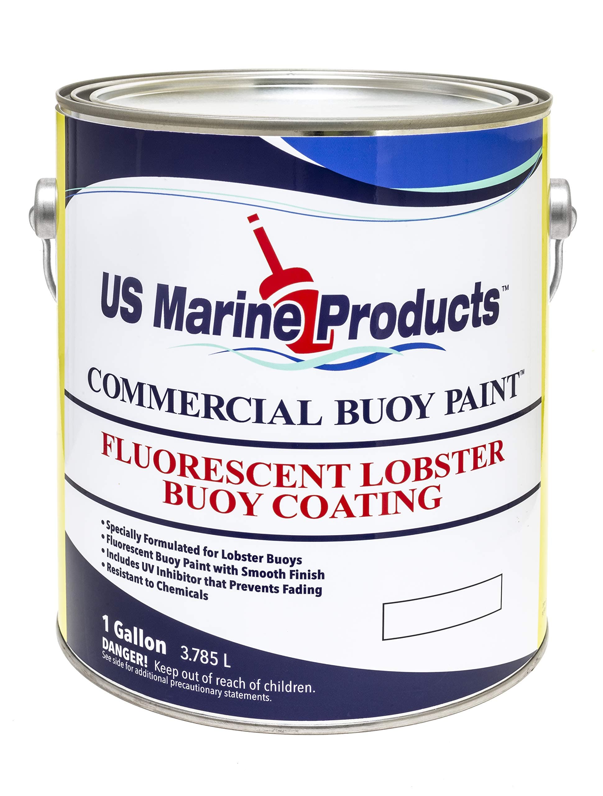 Fluorescent Lobster Buoy Paint Saturn Yellow Gallon