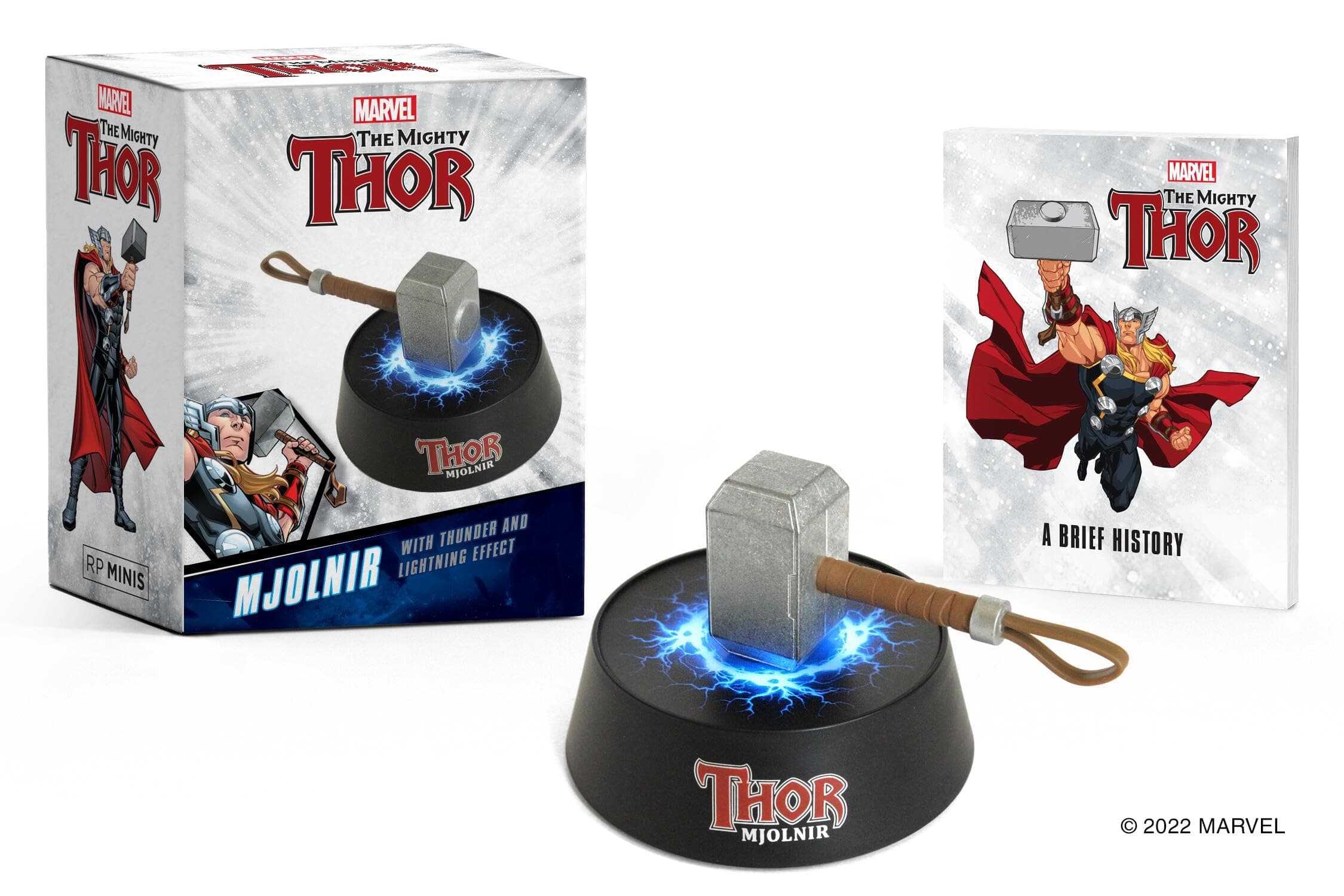 MARVEL THOR MJOLNIR: With Thunder and Lightning Effect (Rp Minis)