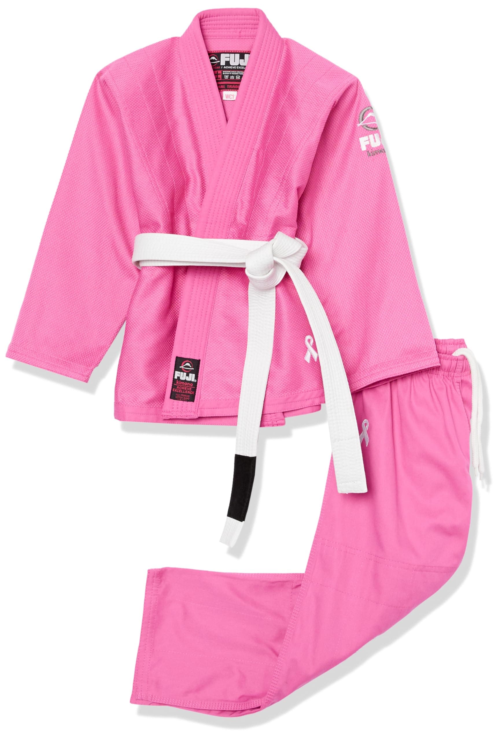 Fuji Kid's BJJ Uniform, Pink