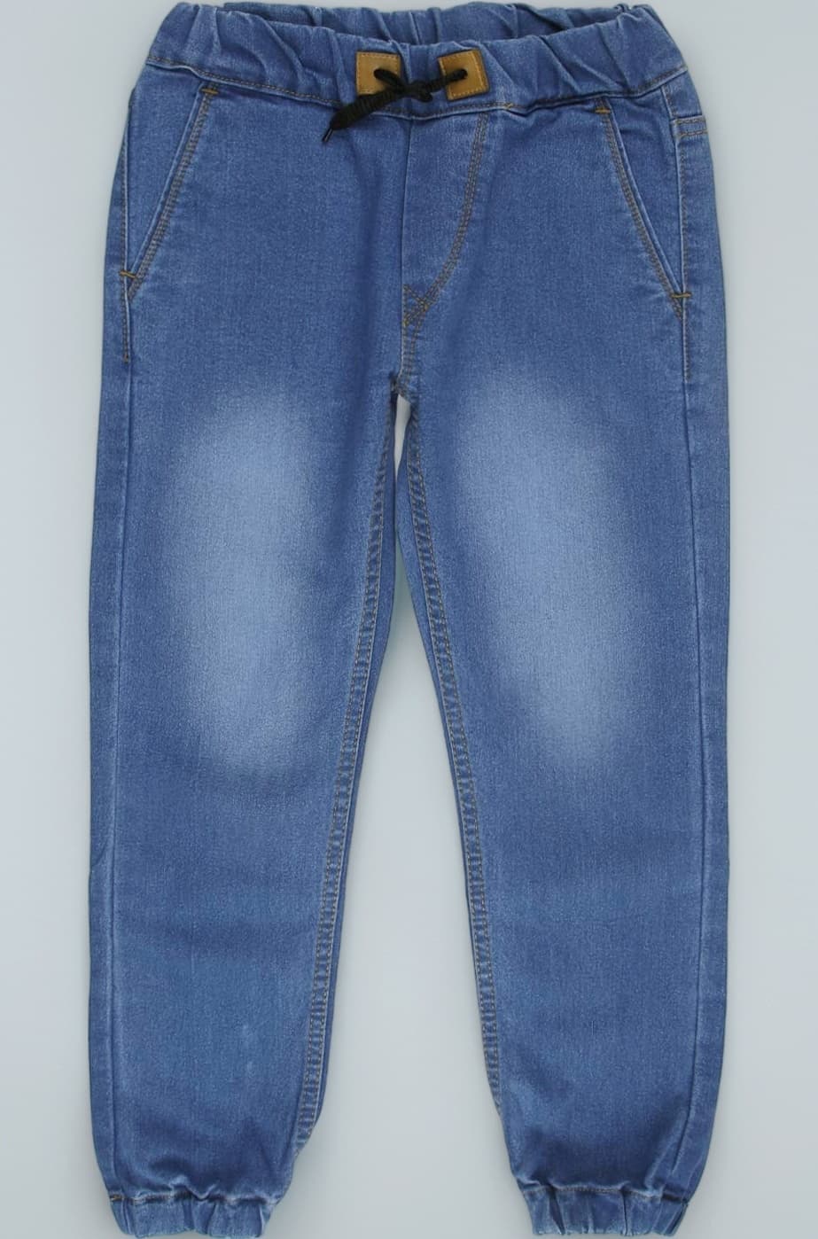 Boy's Slim Fit Mid Rise Stretchable Jogger Jeans