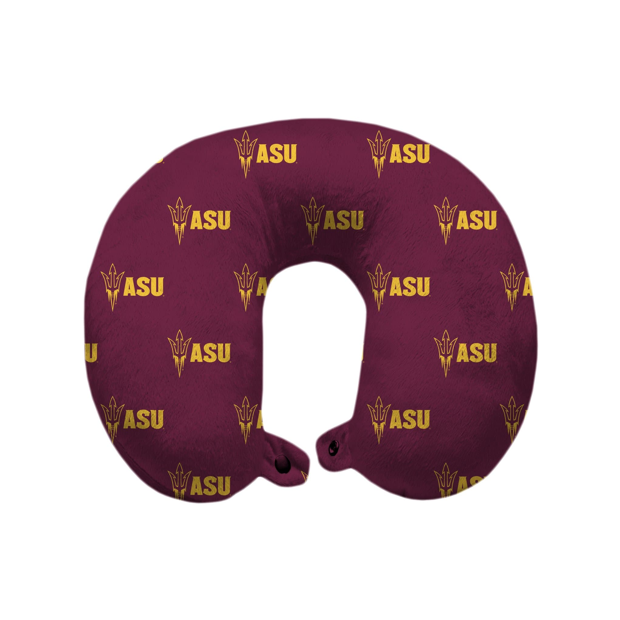 Pegasus Sports NCAA Arizona State Sun Devils U-Neck Polyester Travel Pillow