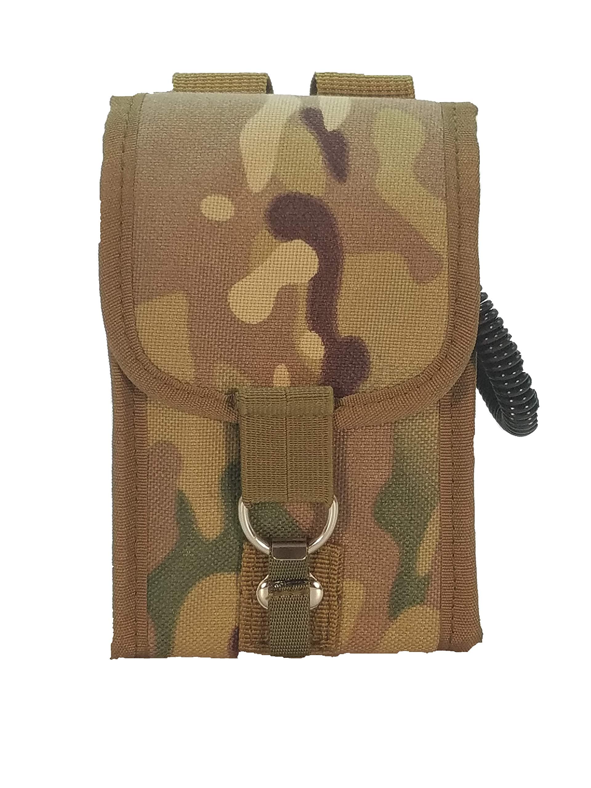 Rangefinder StrapPack Clip-On Pouch for Backpack Straps (Camo) - Attachment for Hunters by Clakit