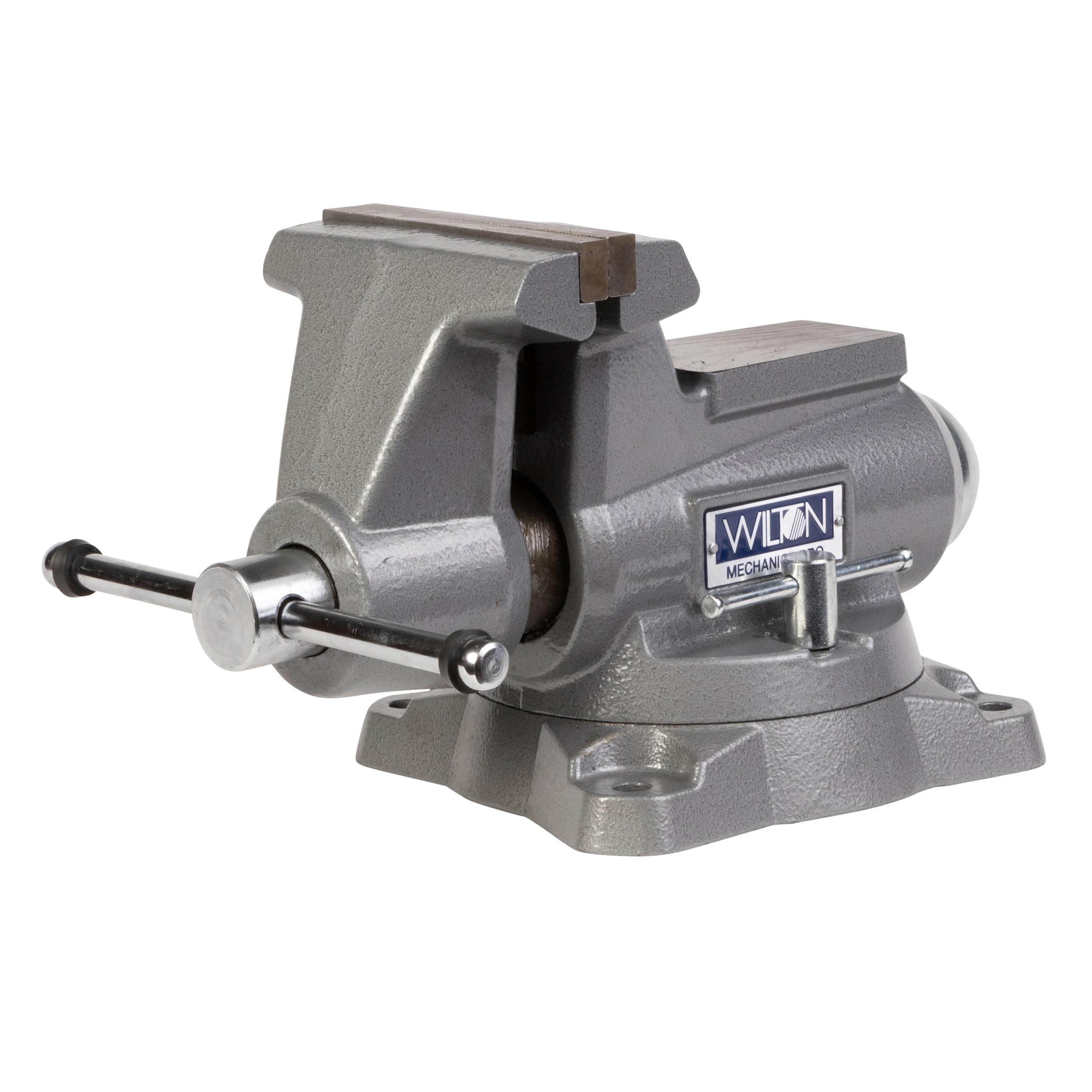 Wilton Mechanics Pro Bench Vise, 5-1/2" Jaw Width, 5" Jaw Opening, 3-5/8" Throat (Model 855M)