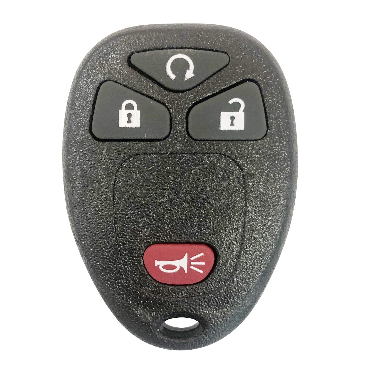 Car Key Fob Keyless Entry 4 Button Remote fits Chevy Silverado Traverse Equinox Avalanche / GMC Sierra / Pontiac Torrent / Saturn Outlook Vue OUC60270 OUC60221 ;by AUTO KEY MAX (Single)
