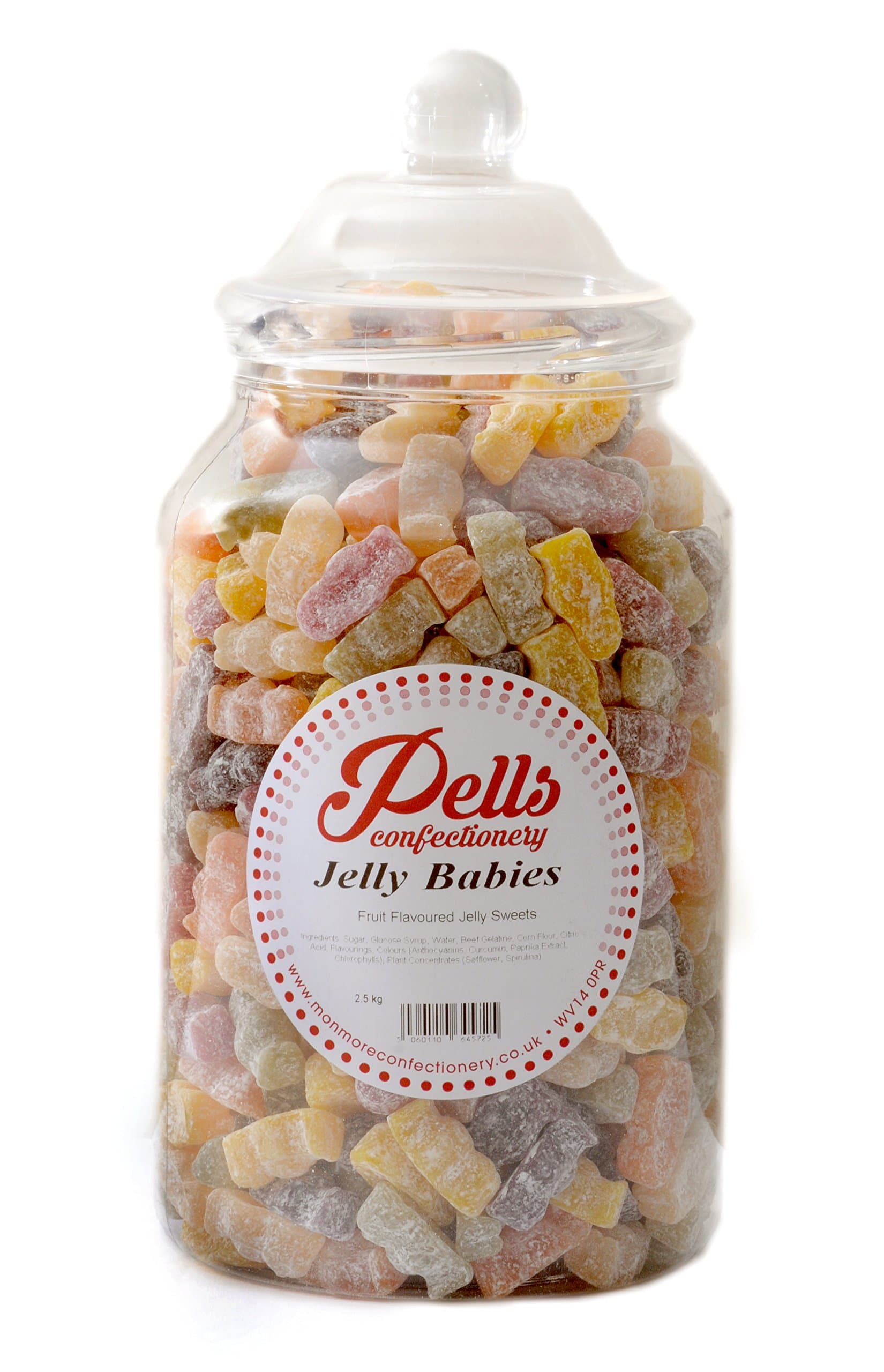 JELLY BABIES JAR (PELLS) 2.5KG