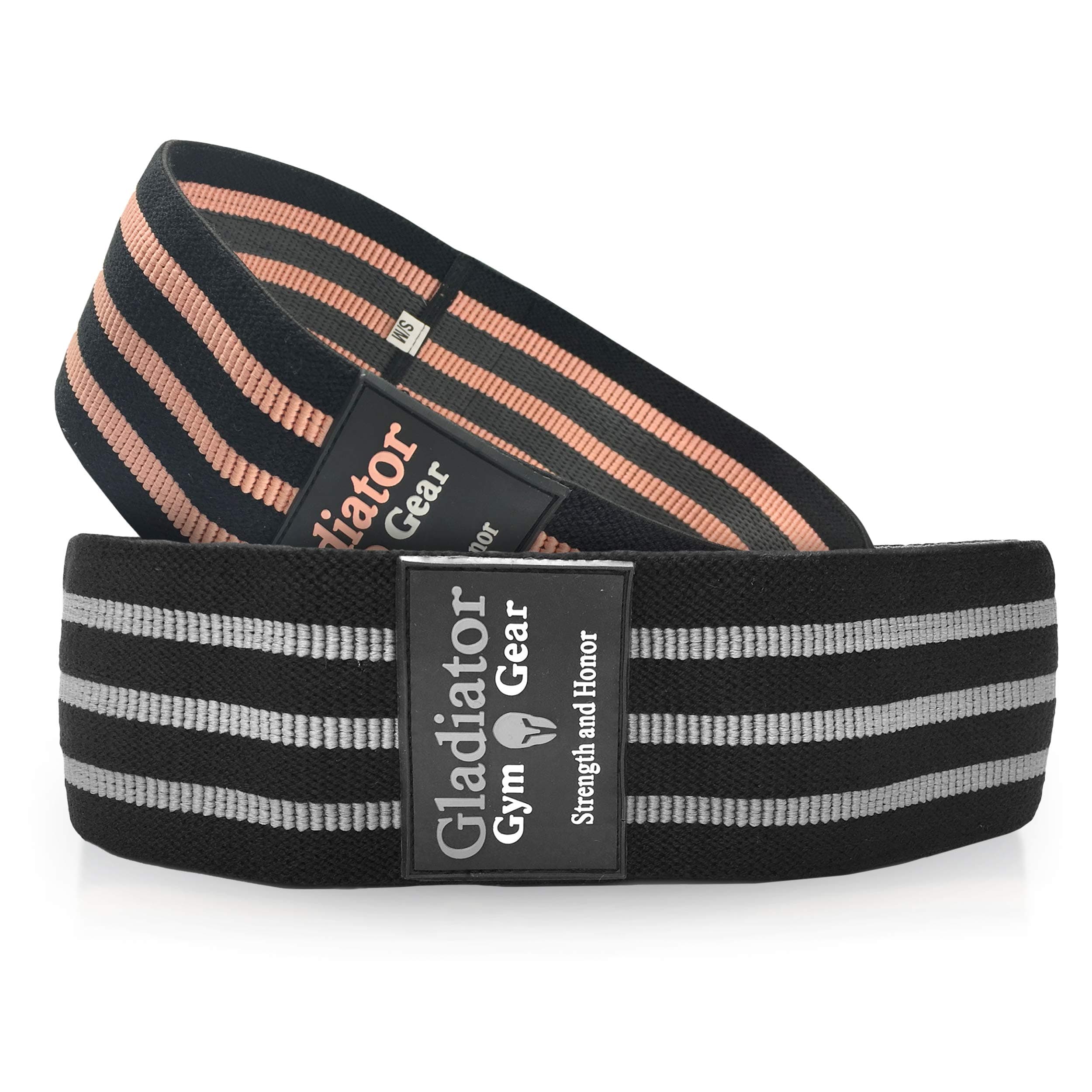 Gladiator Glute Bands | 2 Pack Non Slip Fabric Resistance Booty Bands
