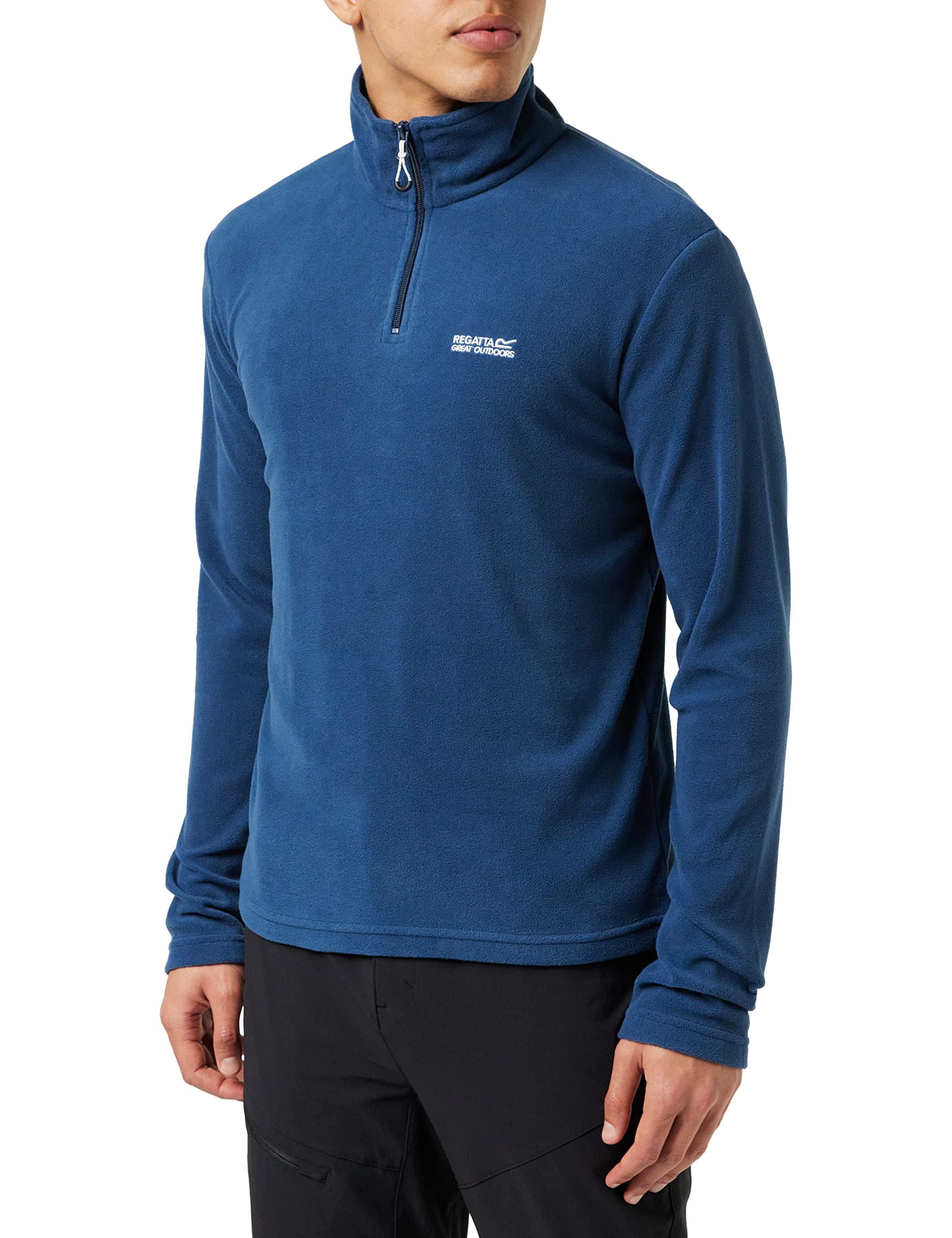 RegattaMen's Thompson Fleece Zip Sweatshirt, Iron