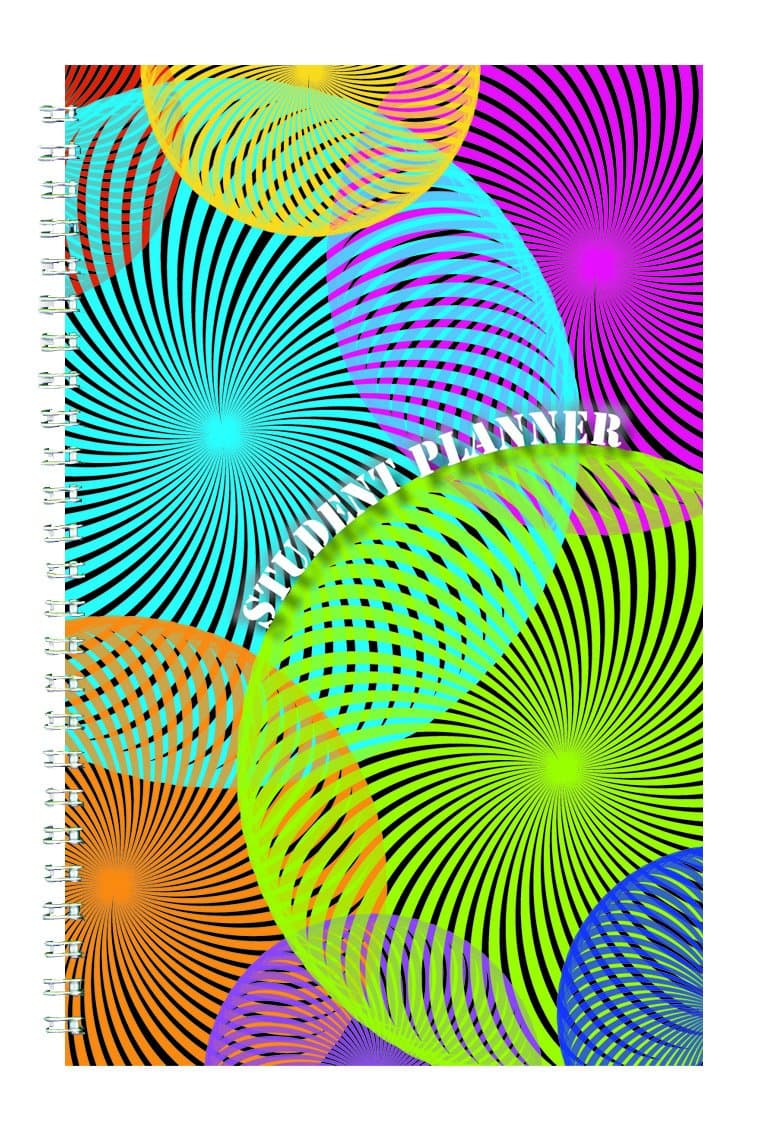 Non-Dated, Student Planner/Assignment Book, Spiral 7 x 11 Inch (HOD2575)