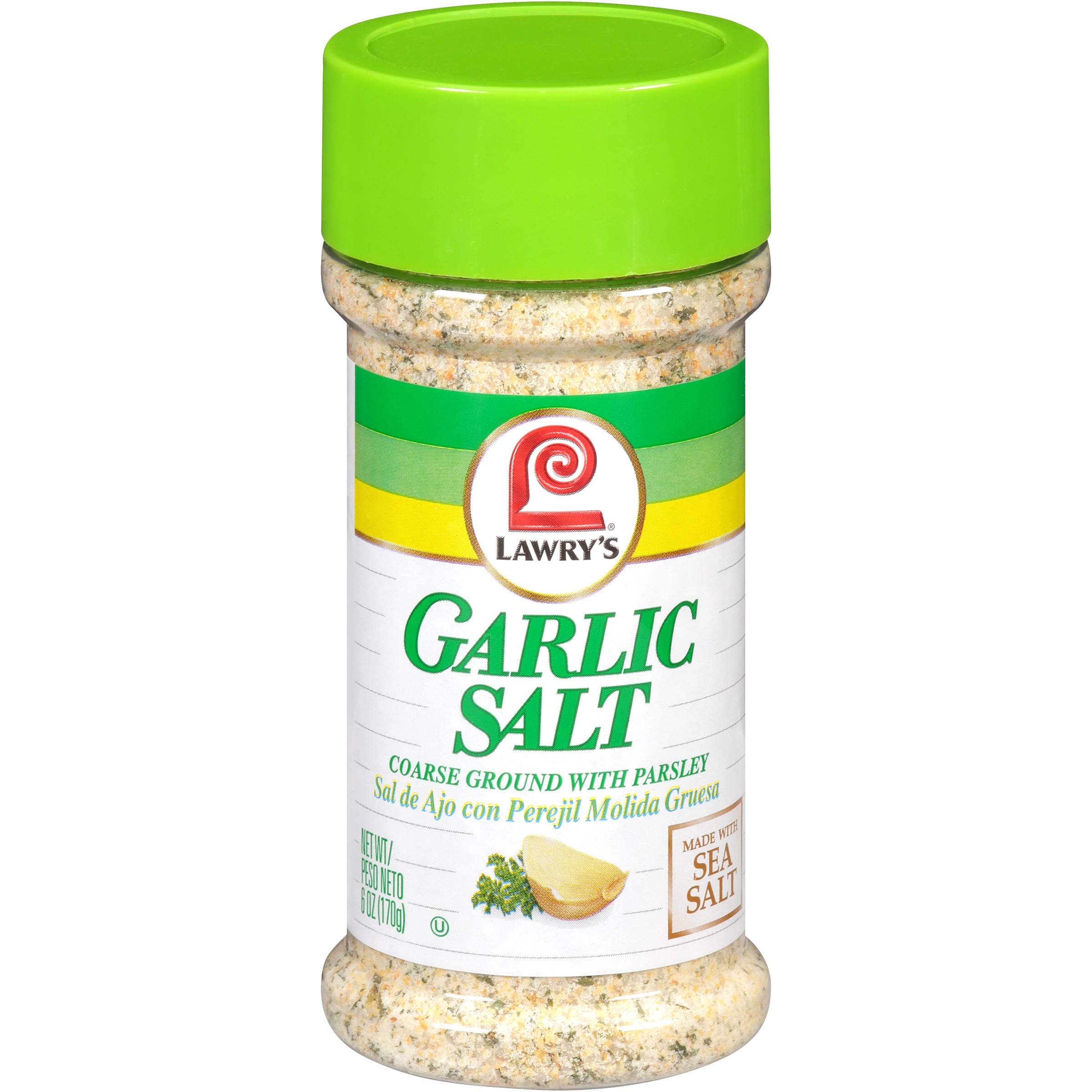 Coarse Ground With Parsley Garlic Salt, 6 oz
