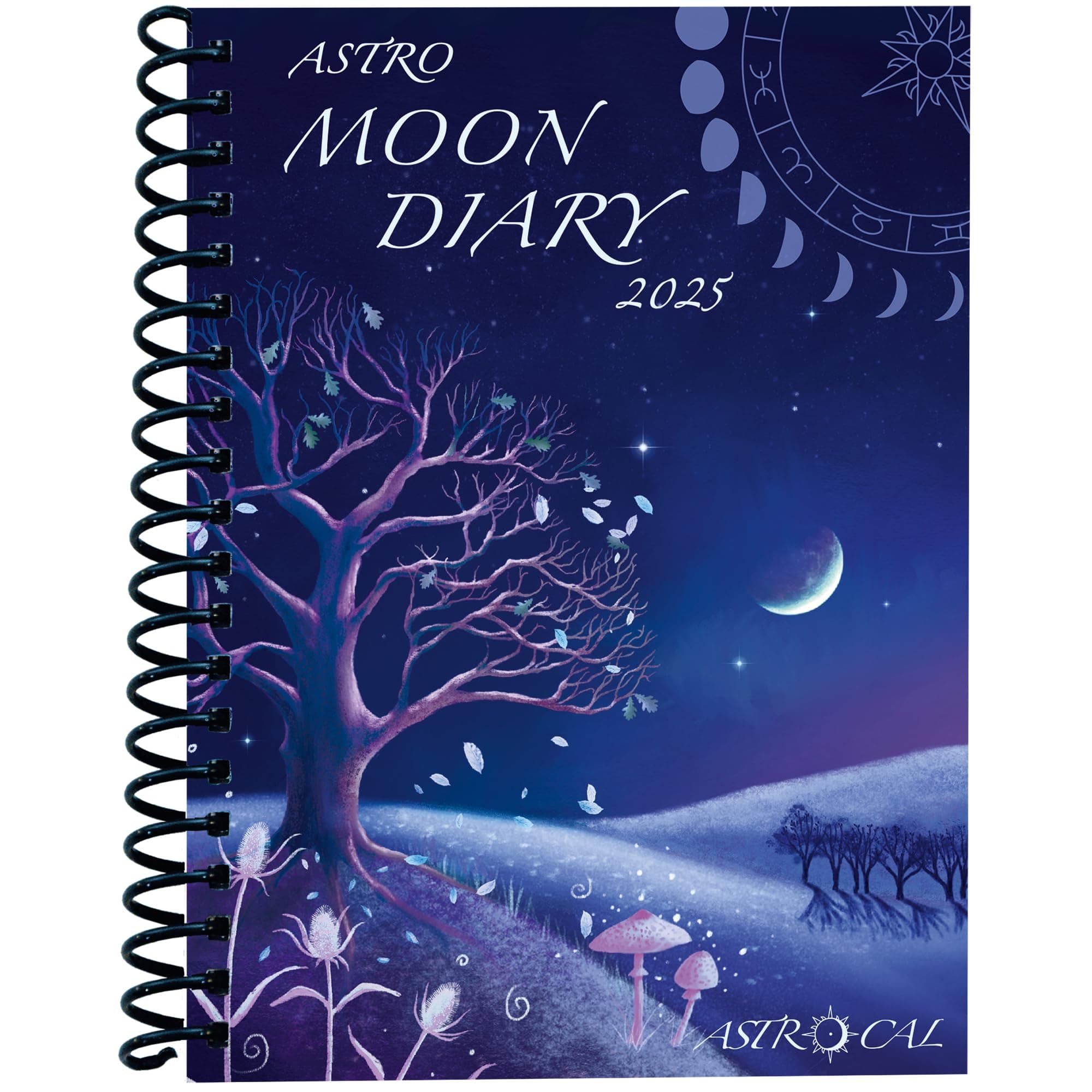 Astrocal Moon Diary 2025 Datebook Calendar Personal Organiser
