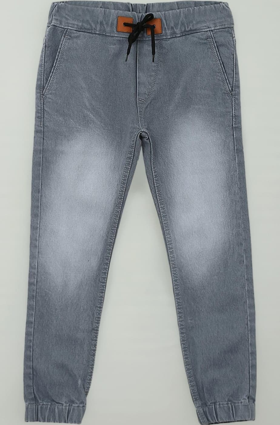 Boy's Slim Fit Mid Rise Stretchable Jogger Jeans