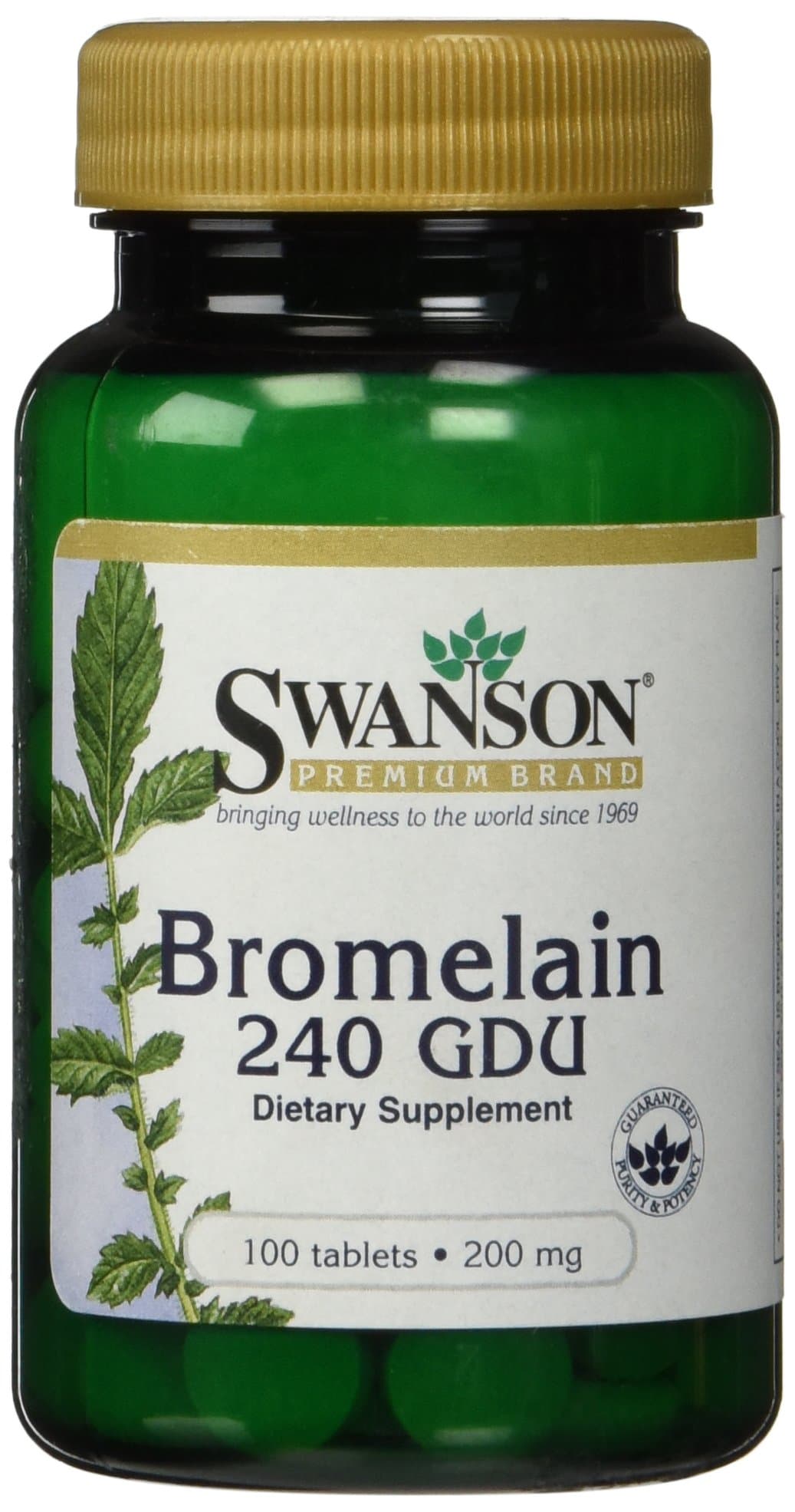 Bromelain 240 GDU 200 mg 100 Tabs
