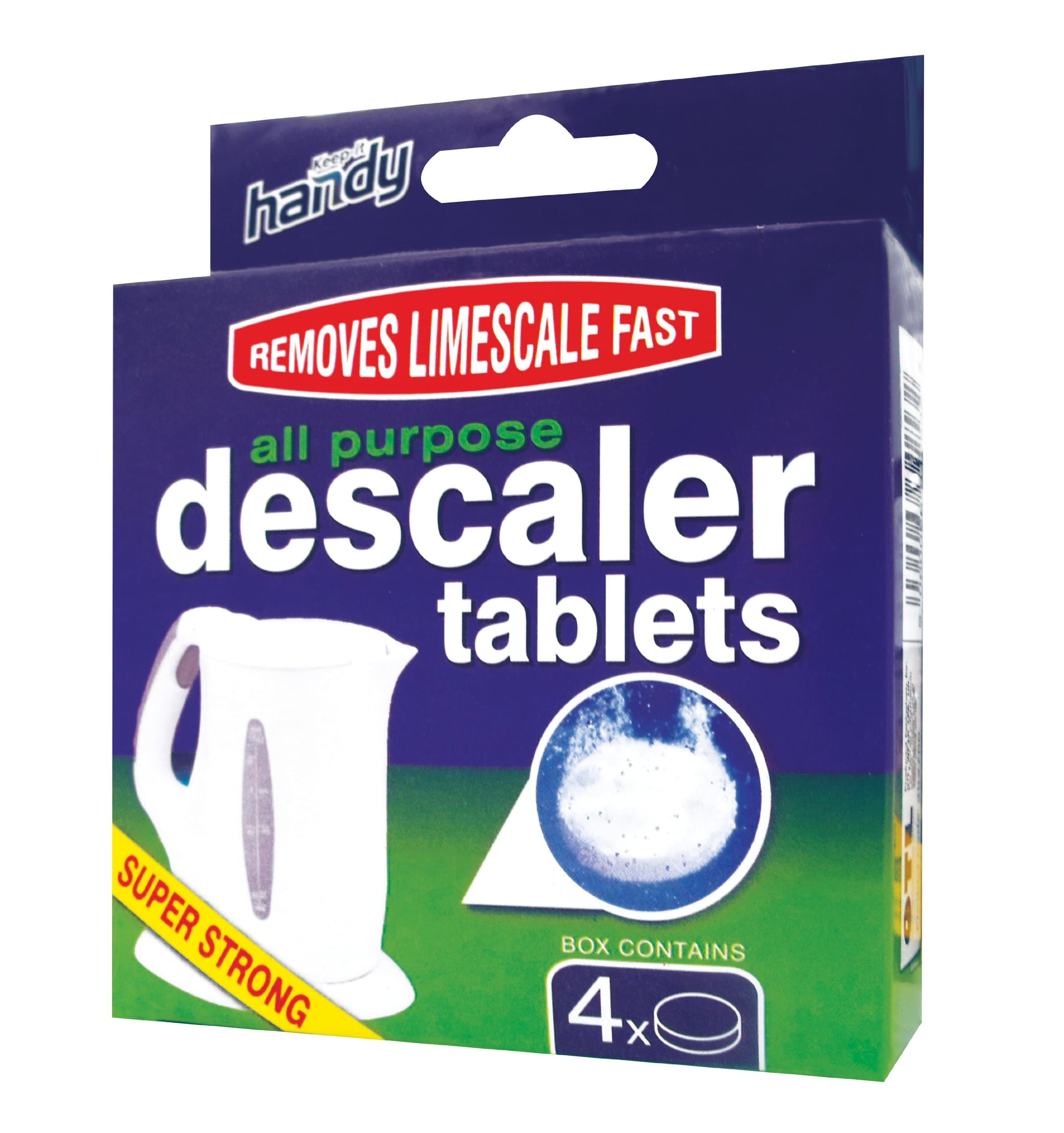 Keep-It Handy Descaler Tablets All Purpose Pack of 4 x 20g Tablets (Packaging May Vary)