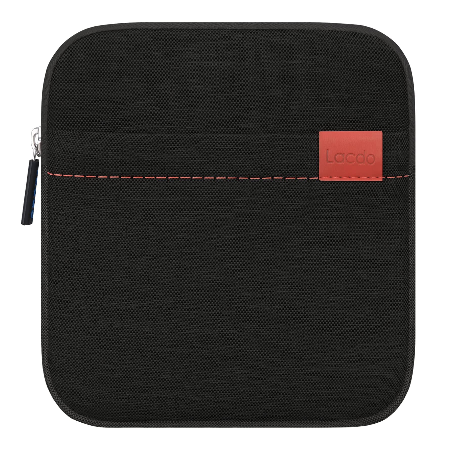 Lacdo Shockproof External CD DVD Hard Drive Sleeve Bag Pouch for Burner Player Writer Blu-Ray Apple USB SuperDrive, VersionTech/Asus/Dell/LG/HP Portable Protective Storage Carrying Case,Black