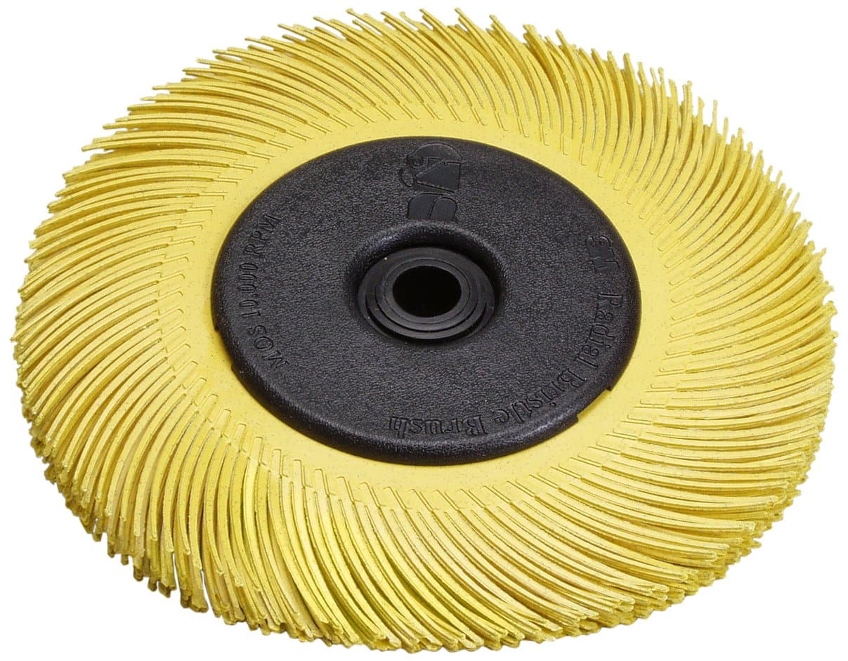 3M Scotch-Brite Radial Bristle Brush Replacement Disc, T-C 80 Refill, 6 in
