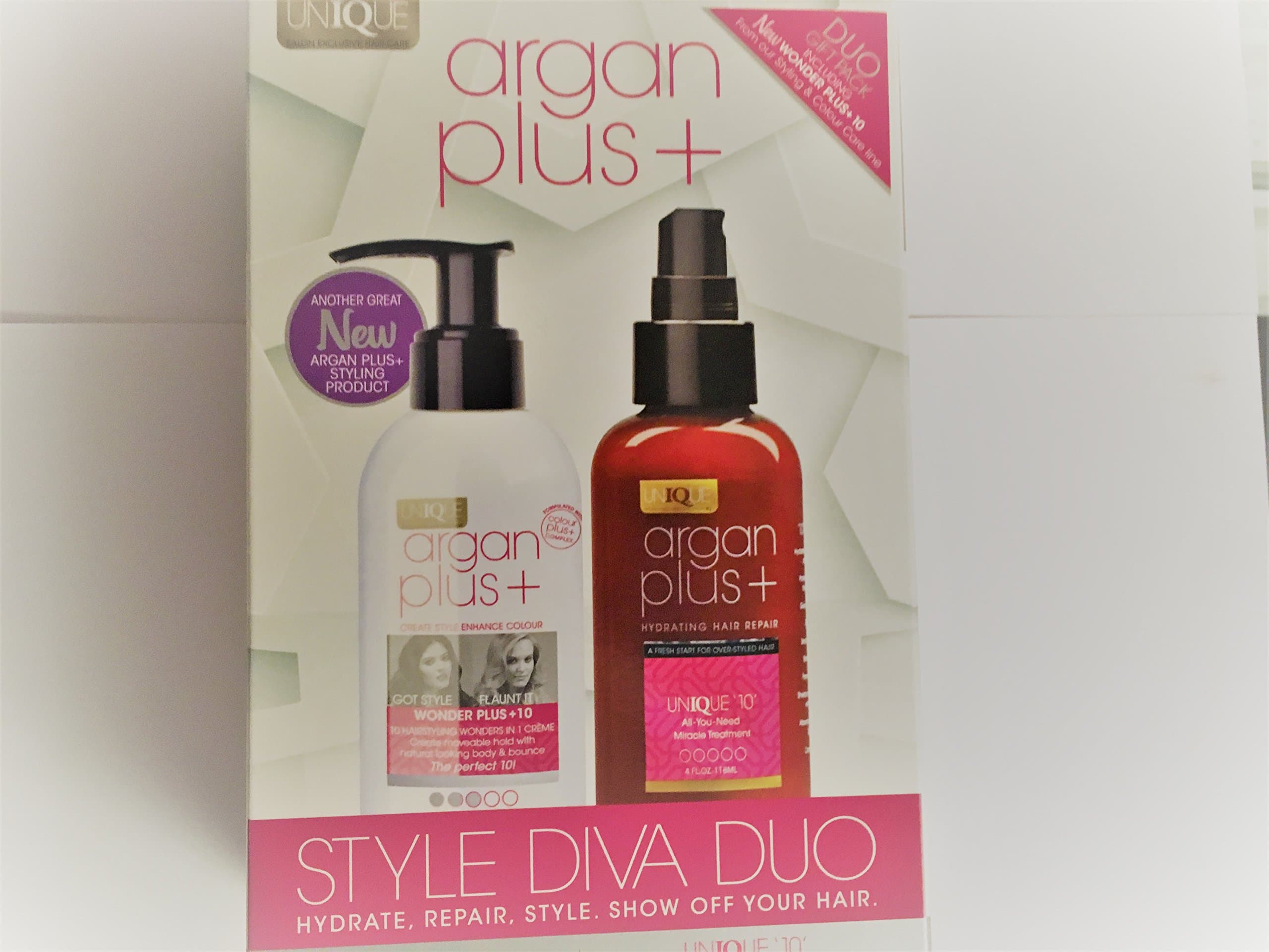 Argan Plus Style Diva Duo (WonderPlus+10 and Unique 10 120/118ml)