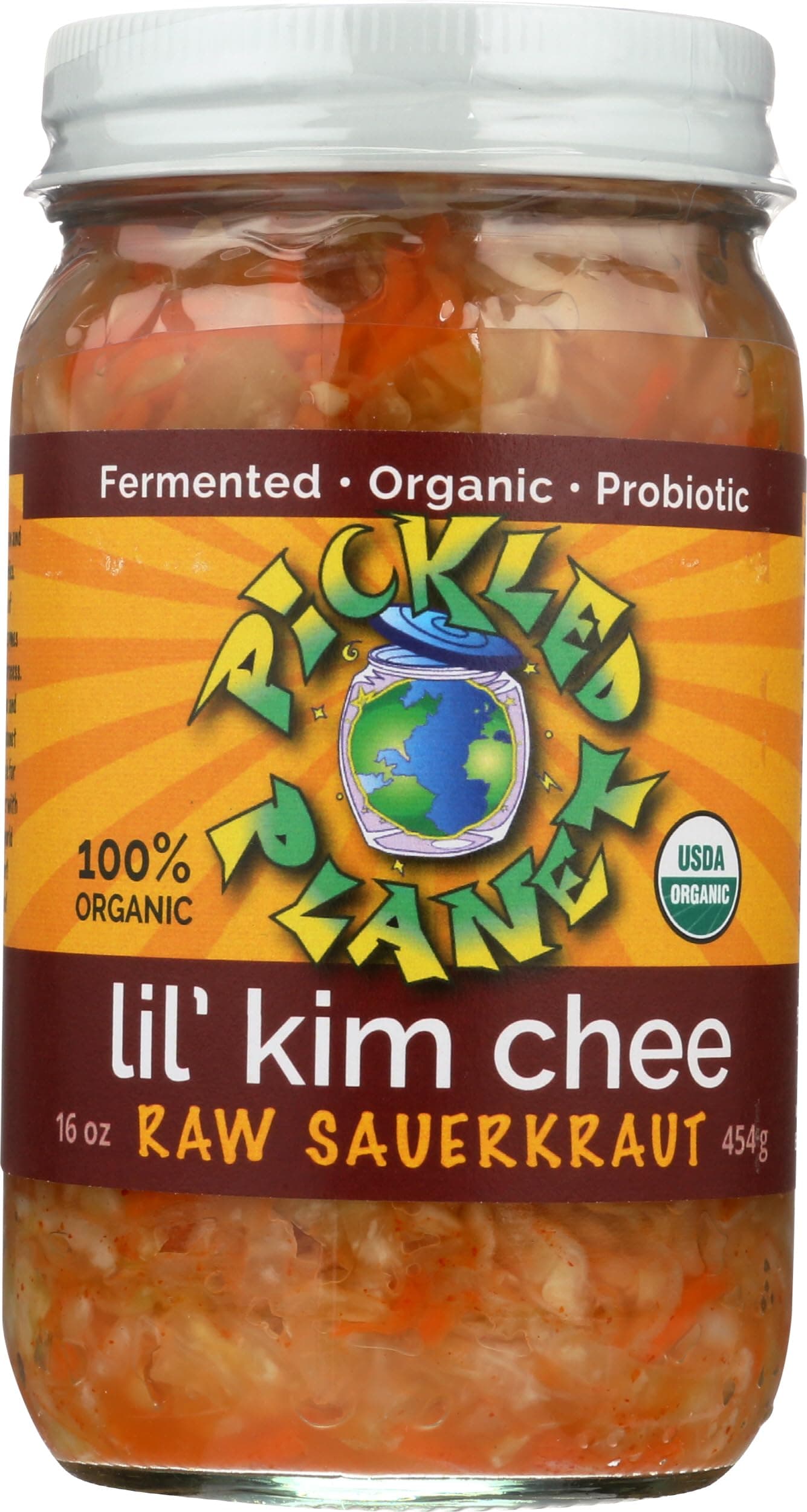 Pickled PlanetOrganic Lil' Kim Chee, 16 OZ