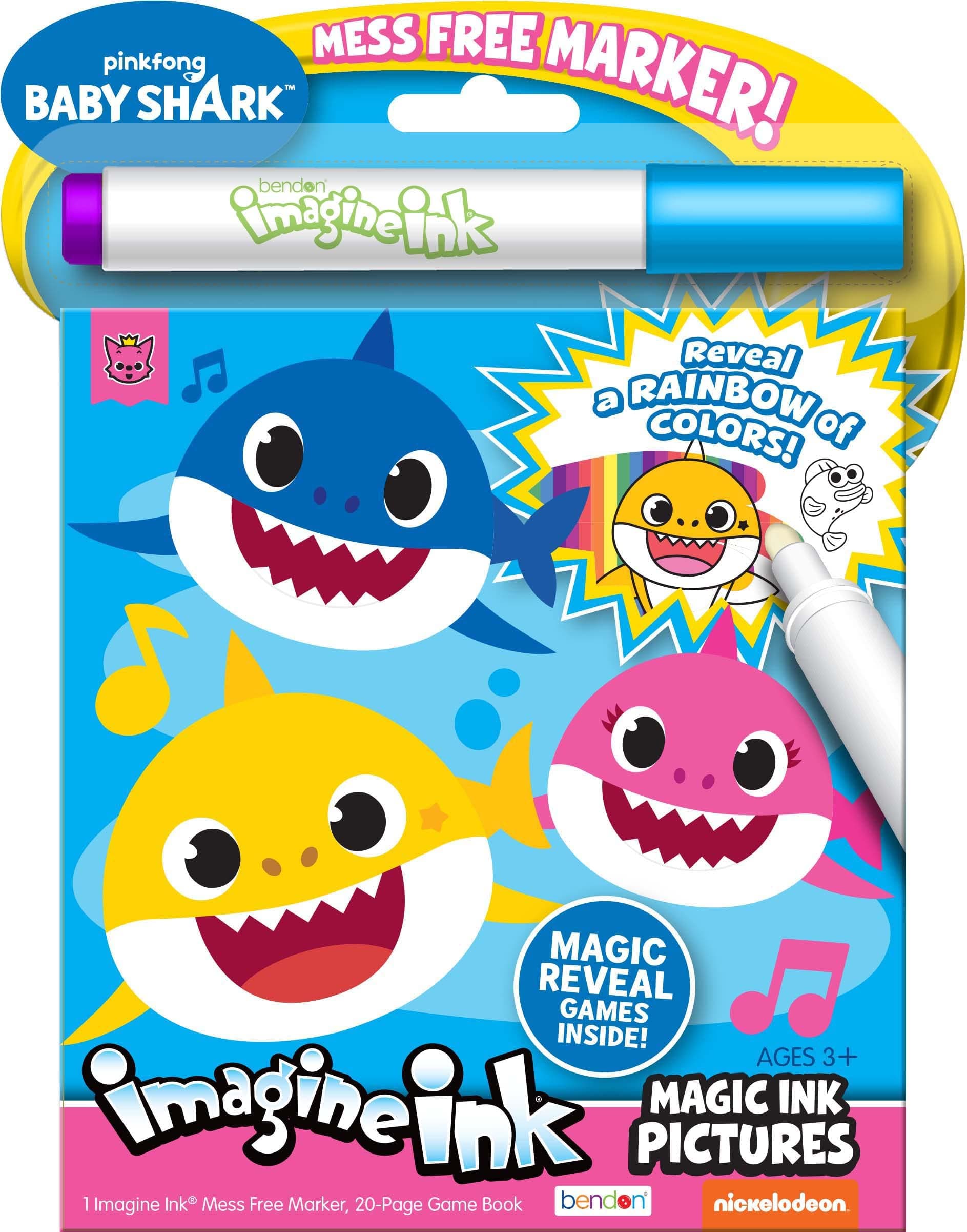 Magic Ink Pictures Bk Baby Shark