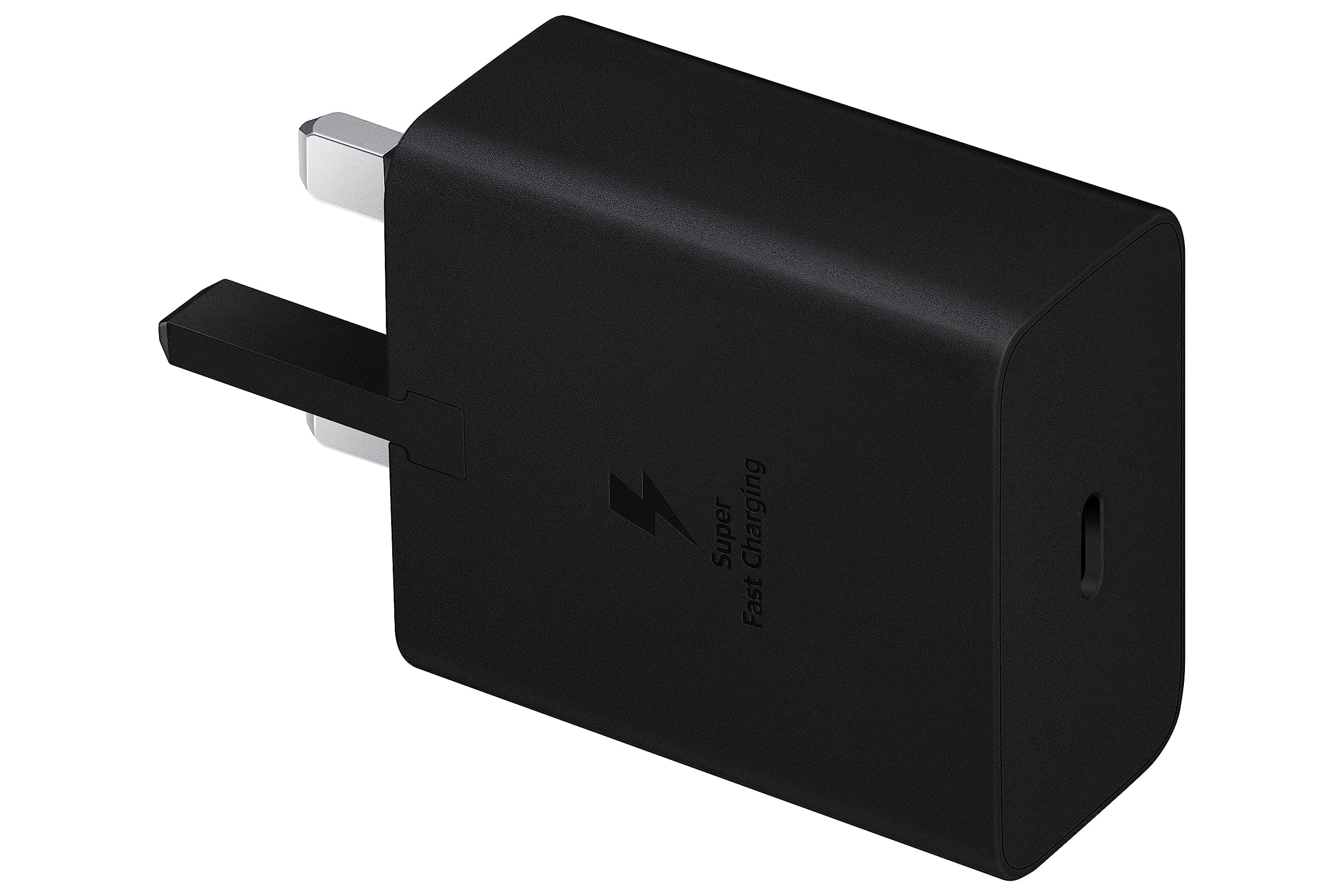 Galaxy Official 45W Super Fast Charger 2.0 (with USB-C to C Data Cable), Black