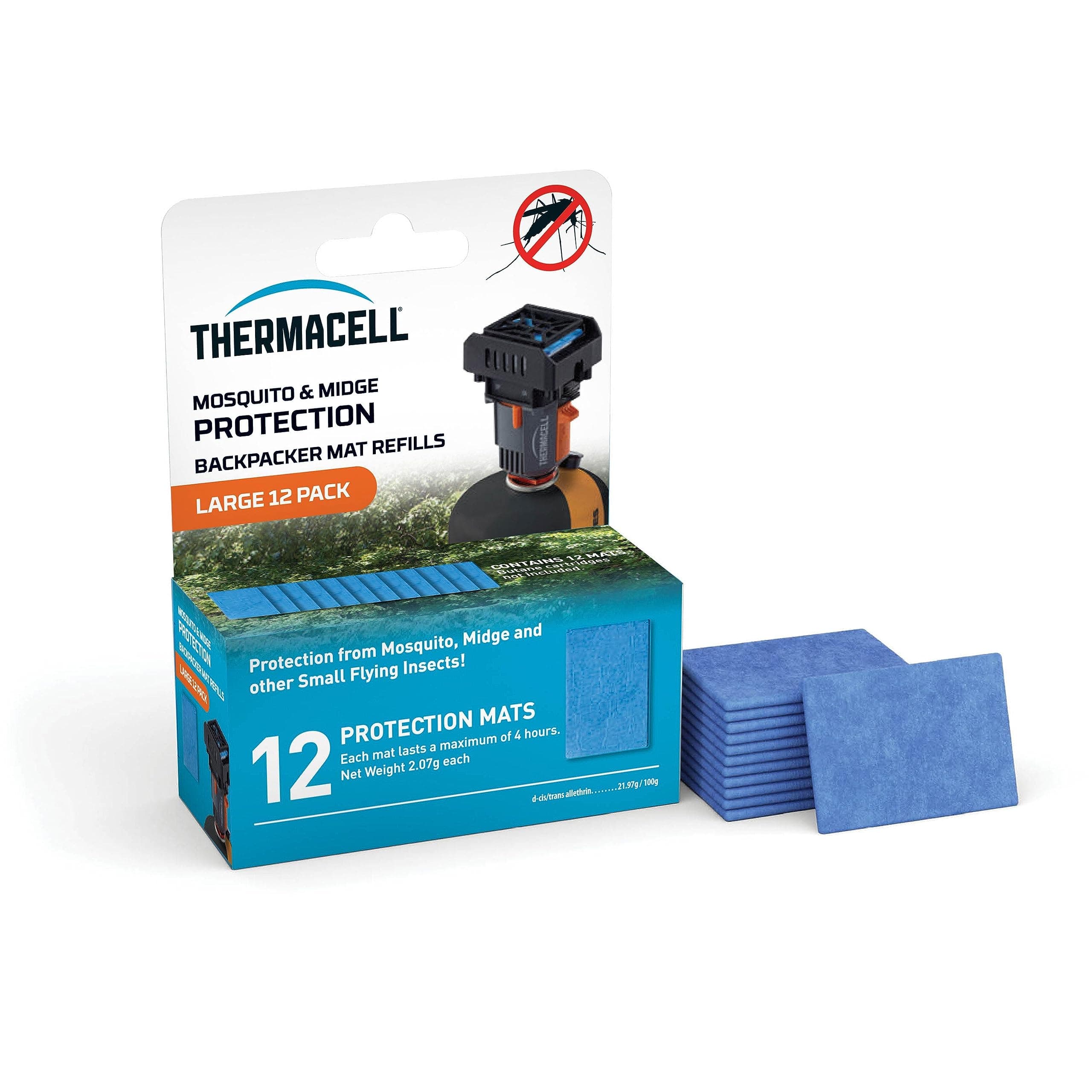 Midge and Mosquito Protector Standard Refill Pack Compatible All Thermacell Fuel Powered protectors