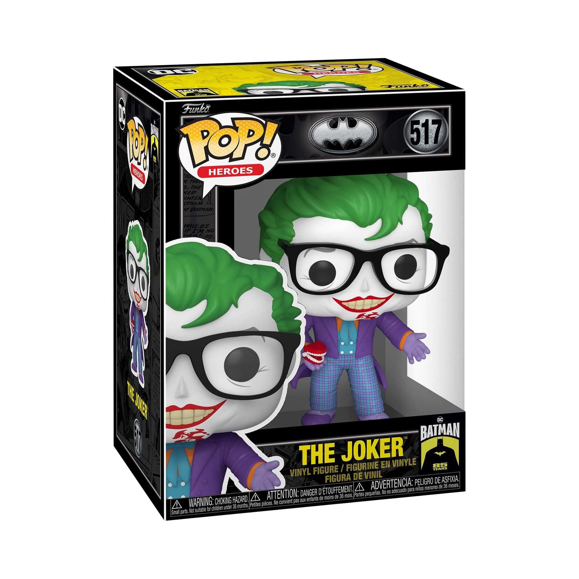 Batman 85th Anniversary Joker with Teeth Pop! Vinyl Figure
