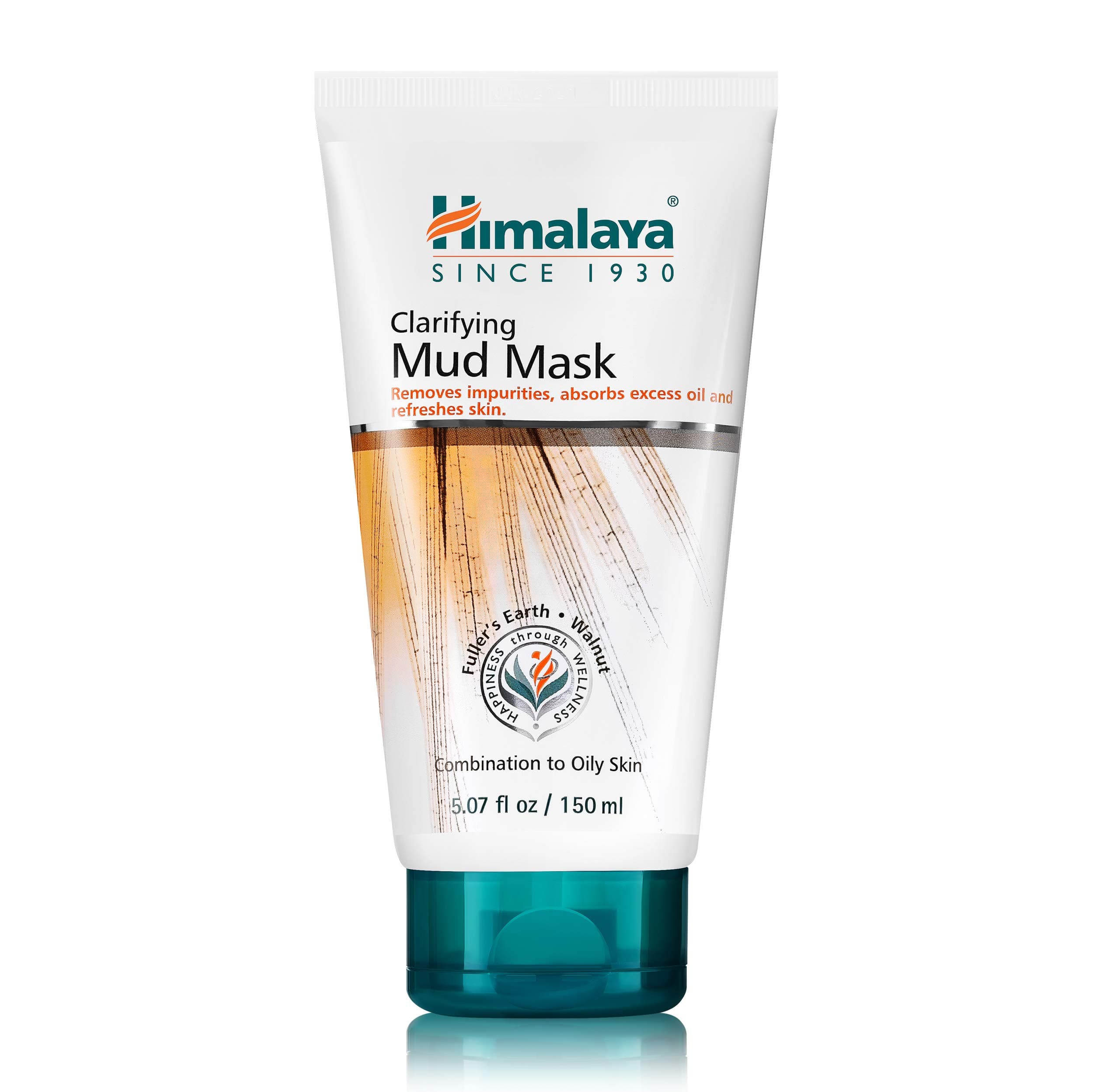 Himalaya Clarifying Mud Mask for Purifying & Deep Cleaning, to Hydrate & Rejuvenate Tired Skin, 5.07 oz