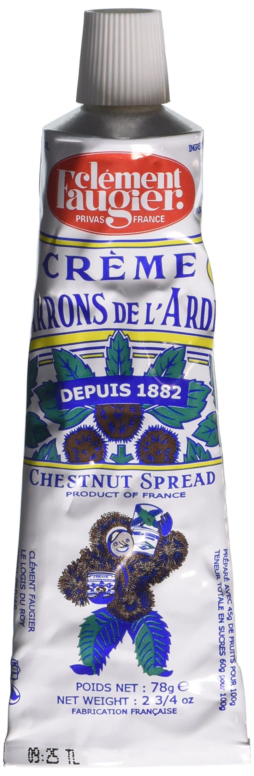 Clement Faugier Creme de Marrons de l'Ardeche Chestnut Spread - Pack of 2