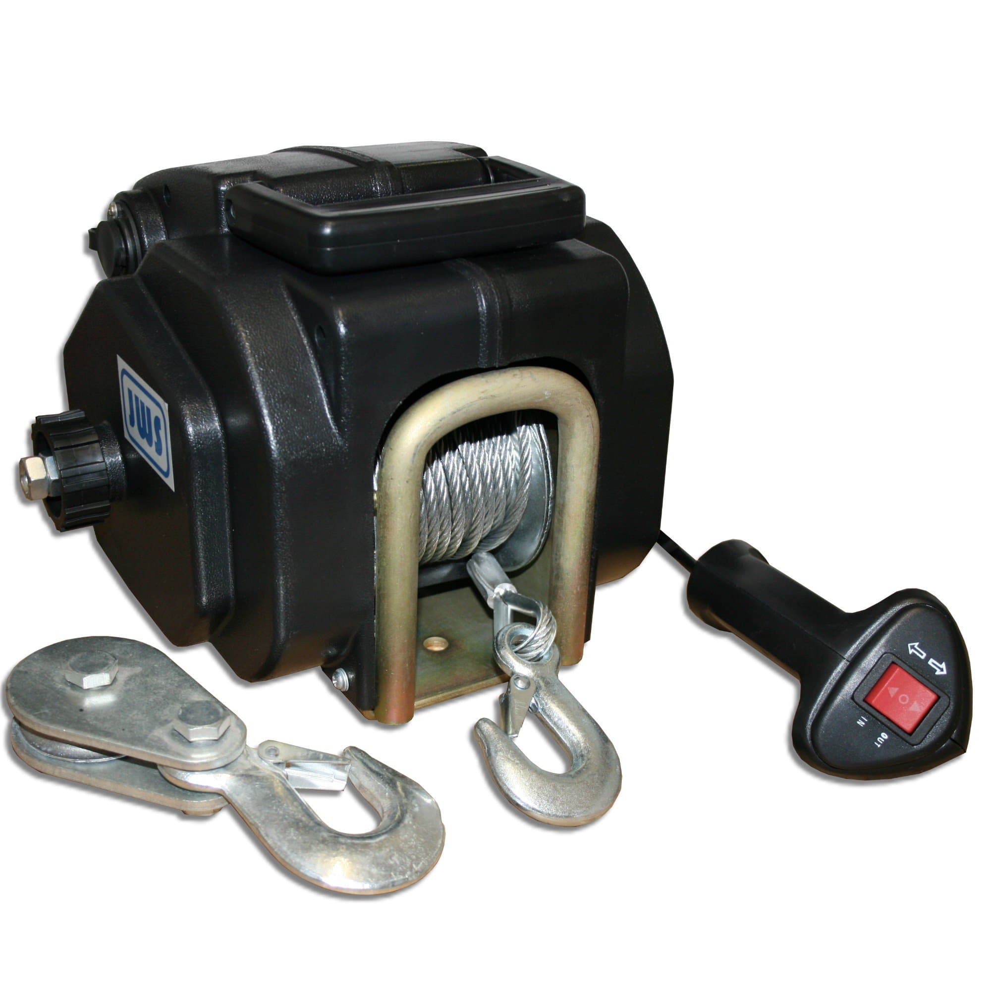 Electric Wire Rope Winch / Boat Winch 12 Volt