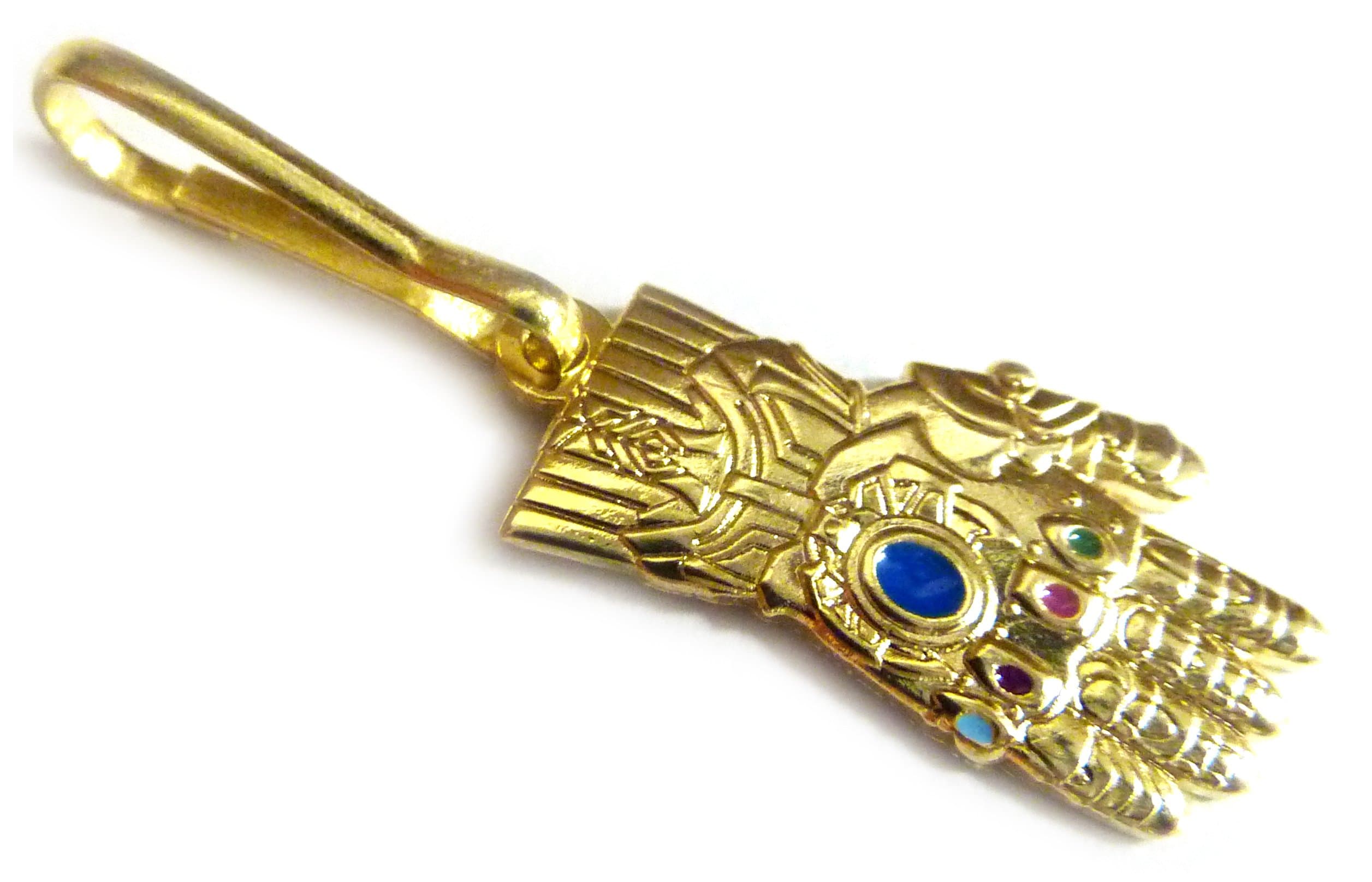 Comic Book CollectiblesInfinity Gauntlet Thanos Avengers Thor Artifact Jacket Backpack ZIPPER PULL CLIP