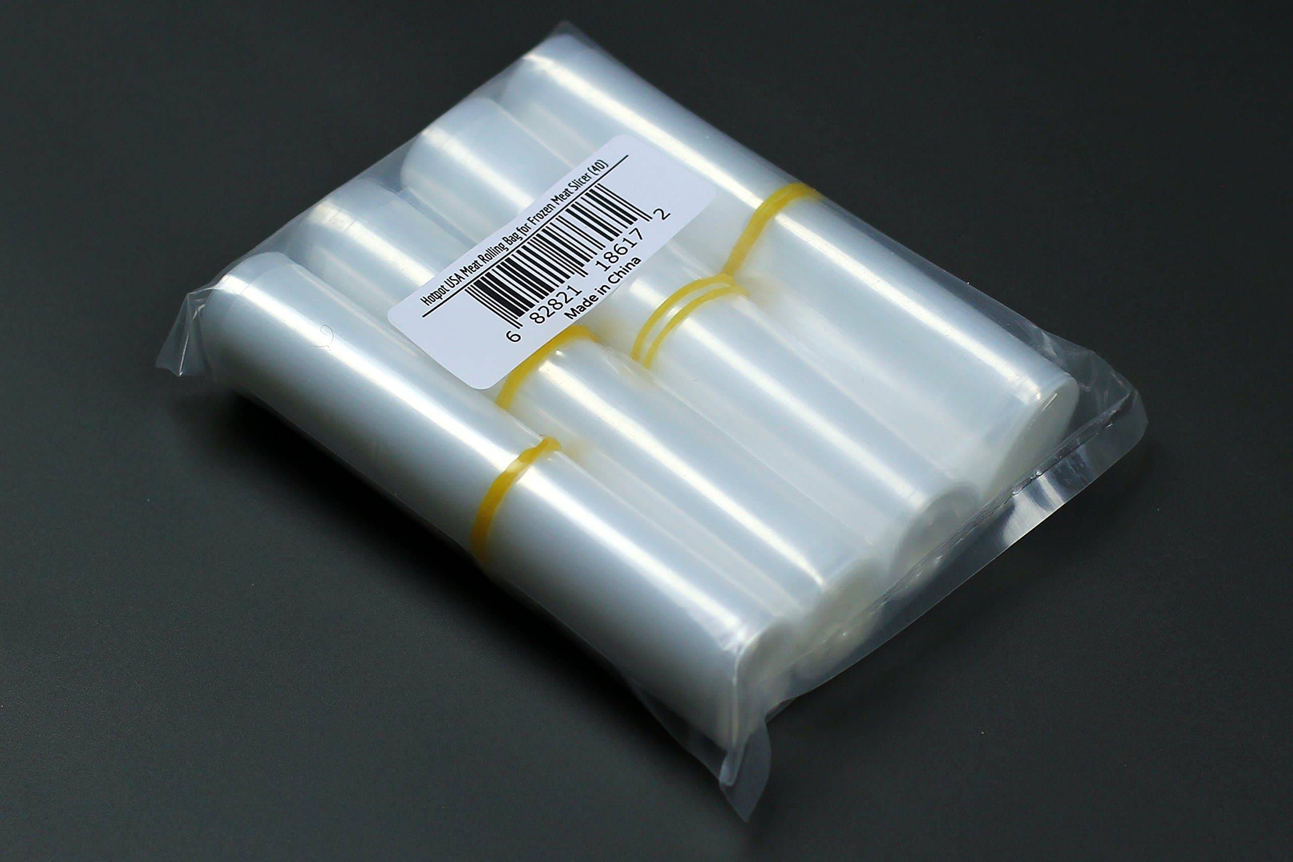 40 Meat Rolling Bag for Frozen Meat Slicer