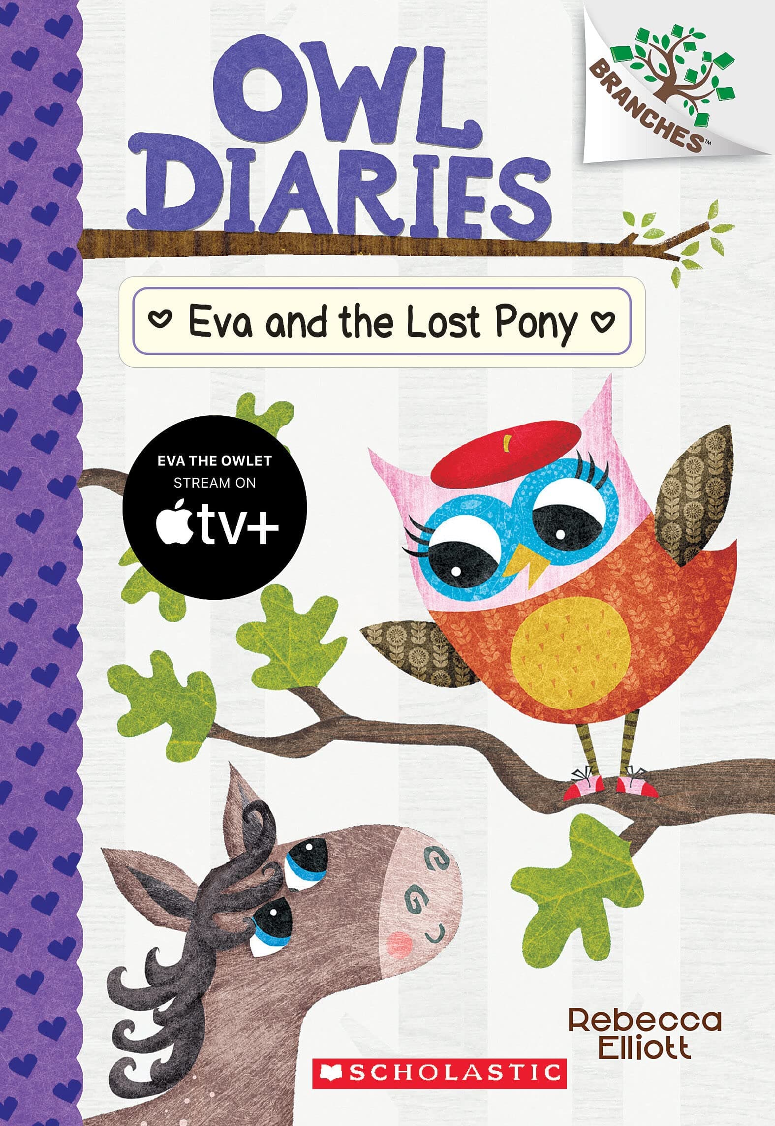 Scholastic Eva and the Lost Pony: A Branches Book (Owl Diaries #8)
