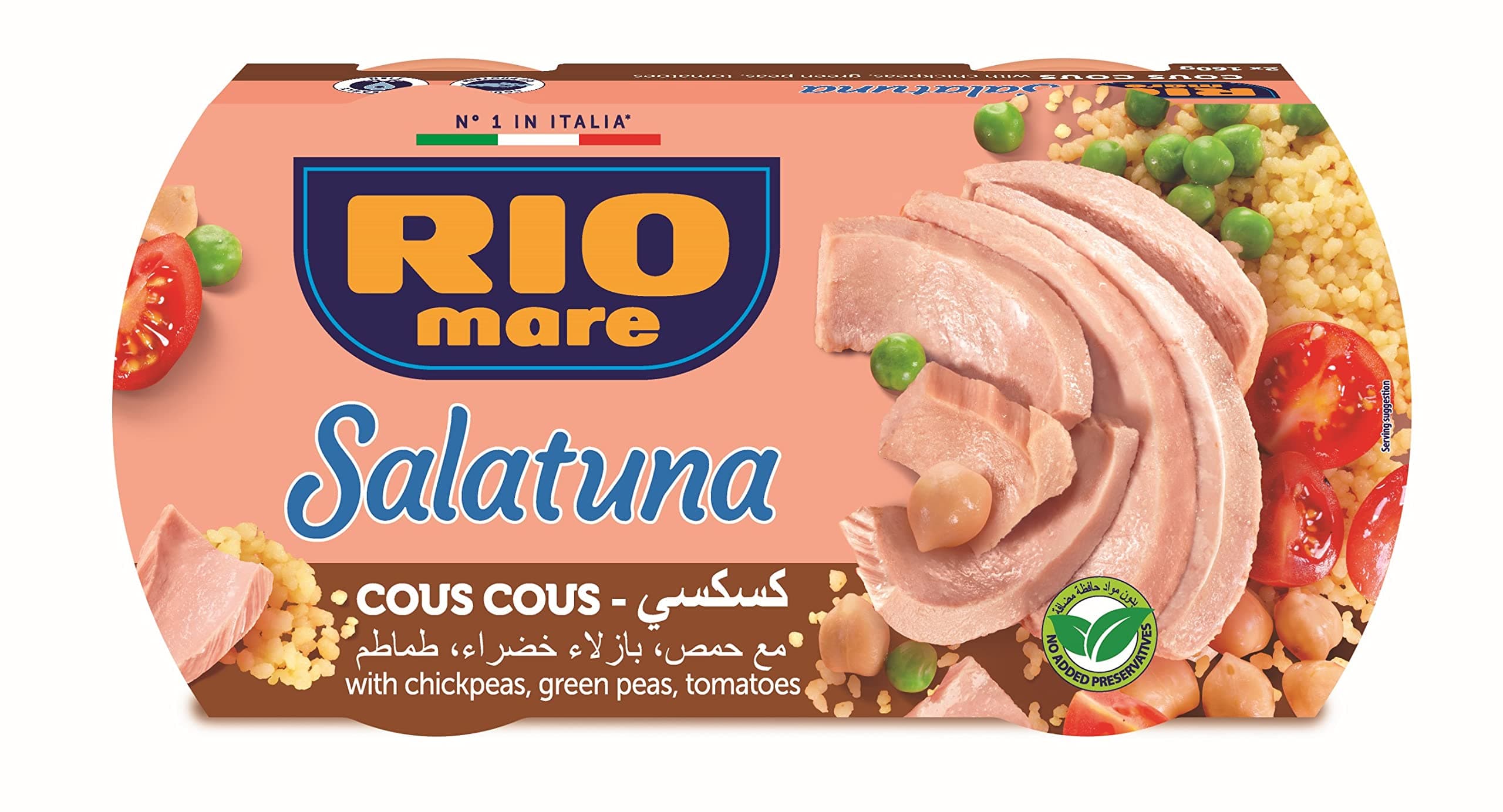 Rio Mare Salatuna Couscous - Pack of 2 x 160g