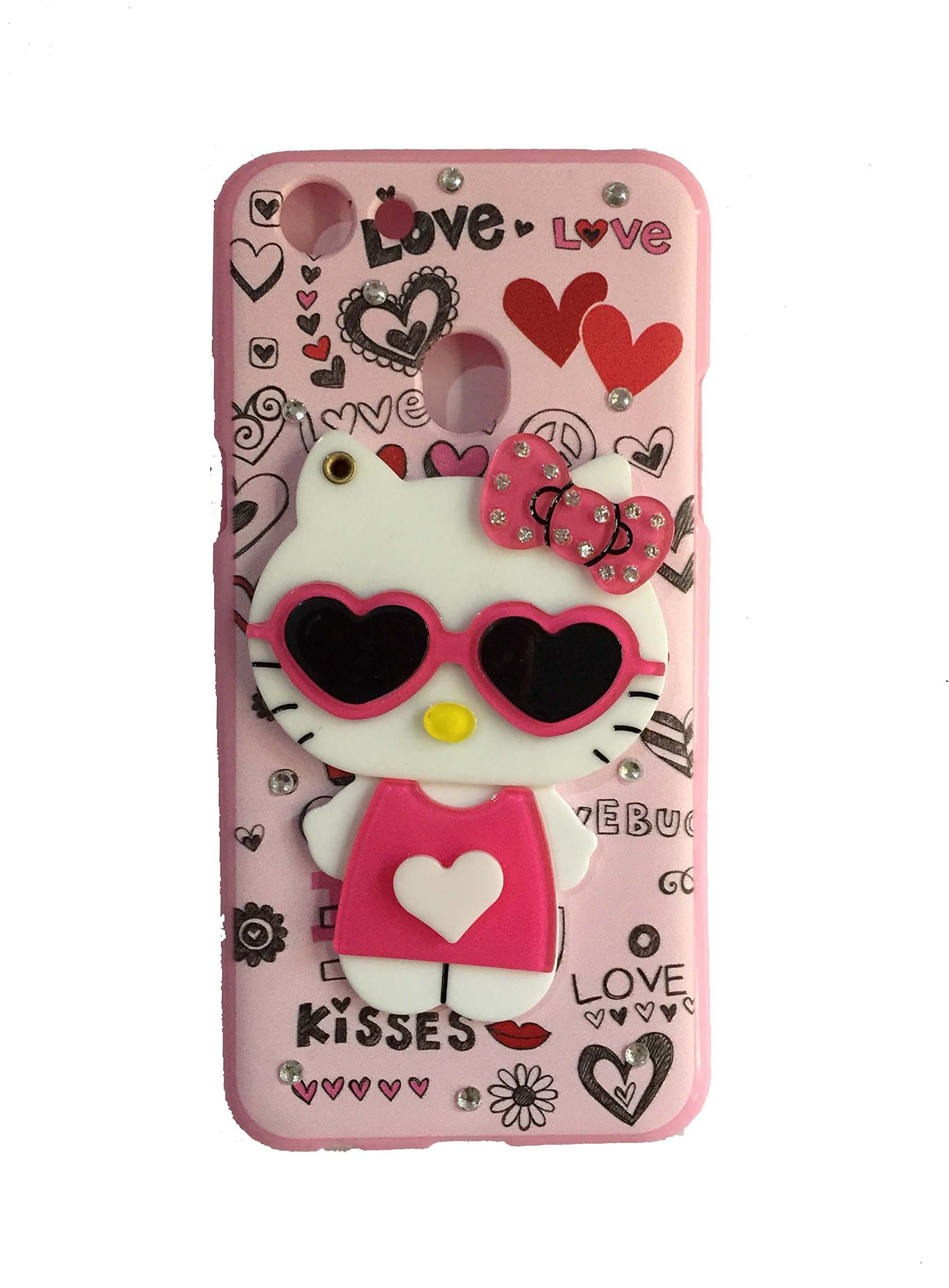 Aarnik Mirror Soft Kitty Special Girl's Designer Back Case Cover for Oppo F5 / Oppo F5 Youth (Colours May Vary)