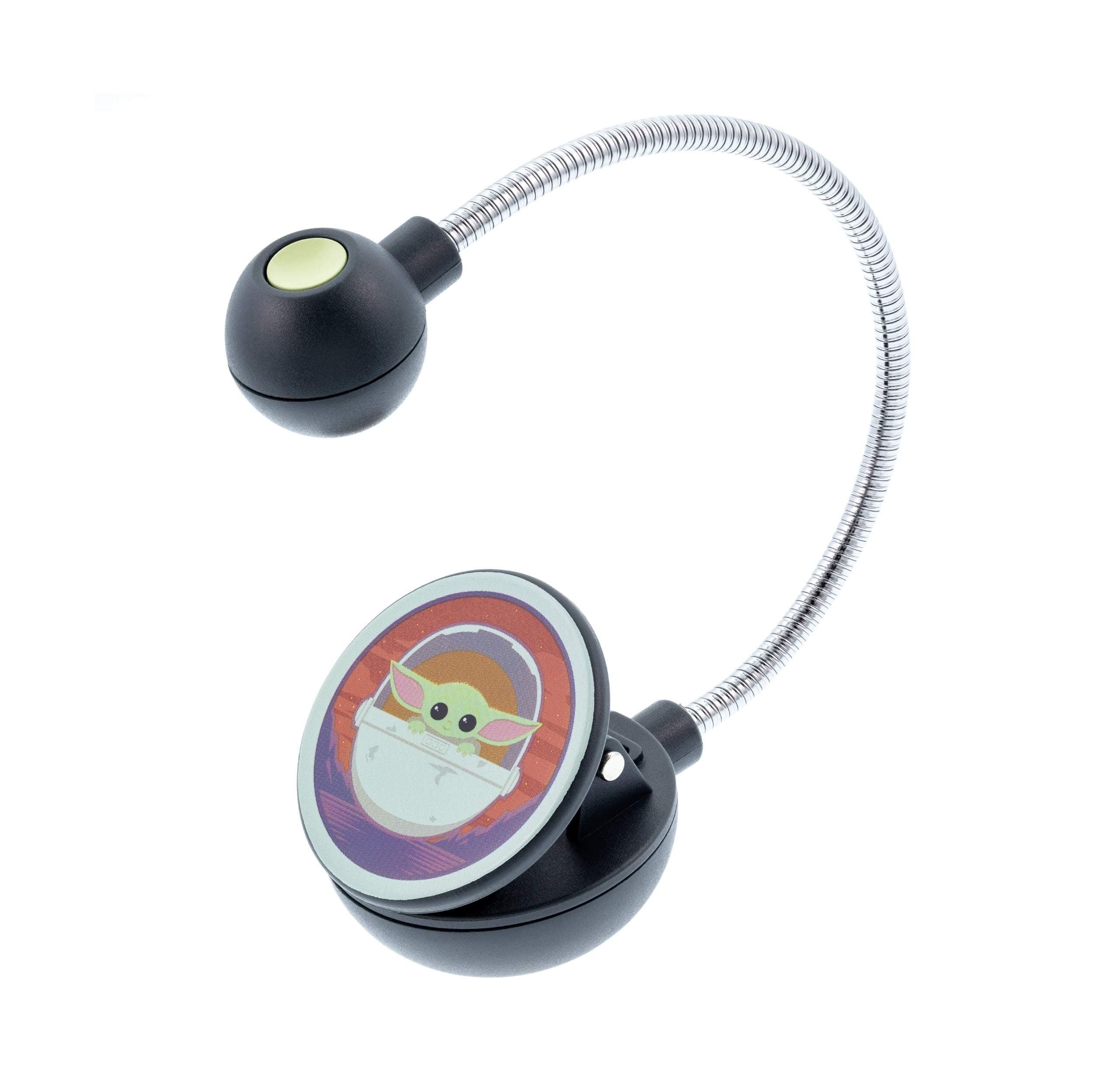 WITHit Star Wars Clip On Book Light – The Child – LED Reading Light with Clip for Books/eBooks, Reduced Glare, Portable & Lightweight Bookmark Light for Kids, Batteries Included