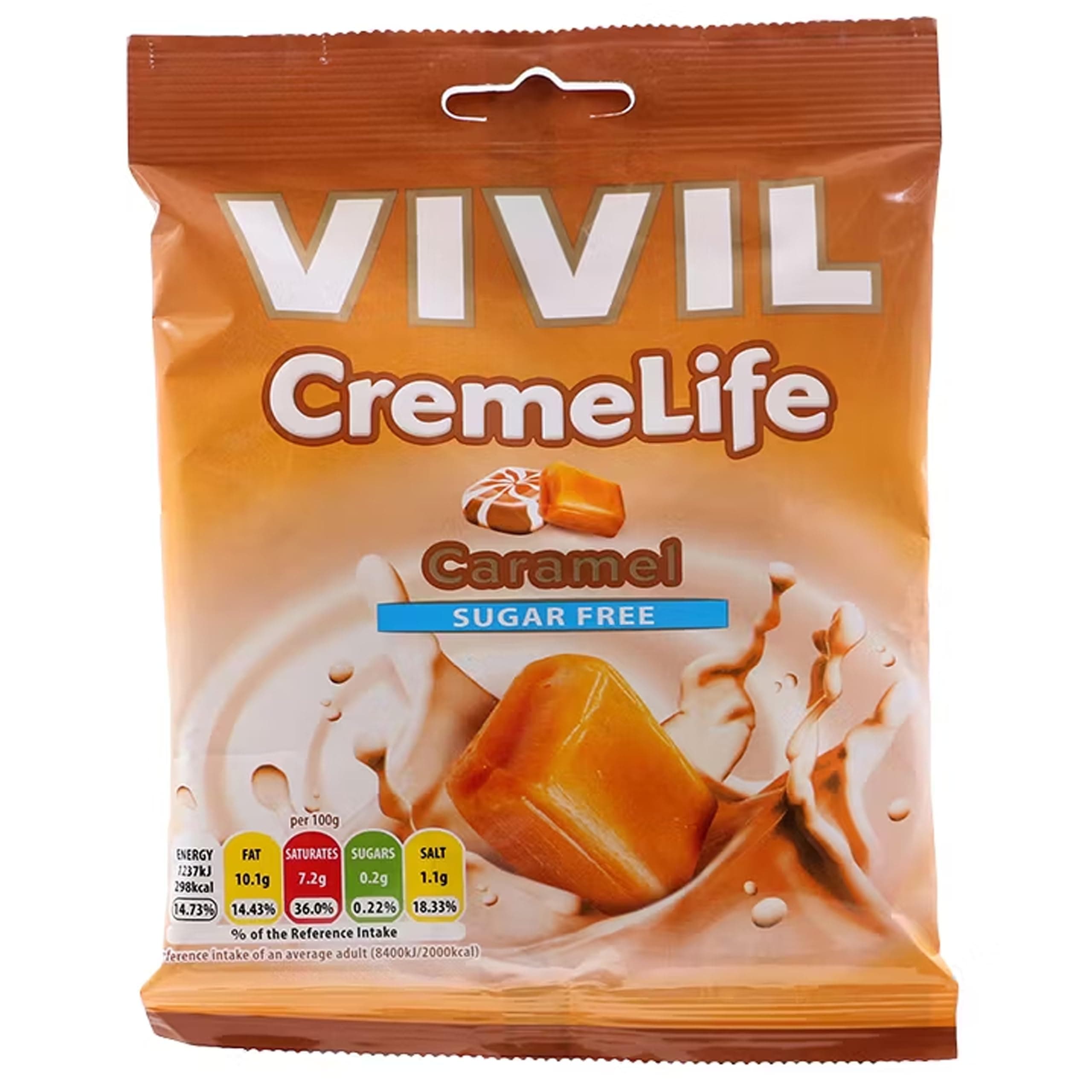Vivil Creme Life Sugar Free Caramel 60g