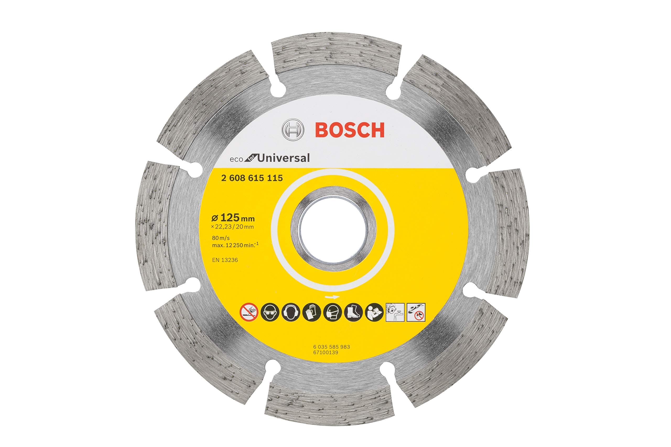 2608615111 Diamond Cutting Disc, Expert for Universal 5-9 with 22.23 mm Bore (Diameter - 125mm)