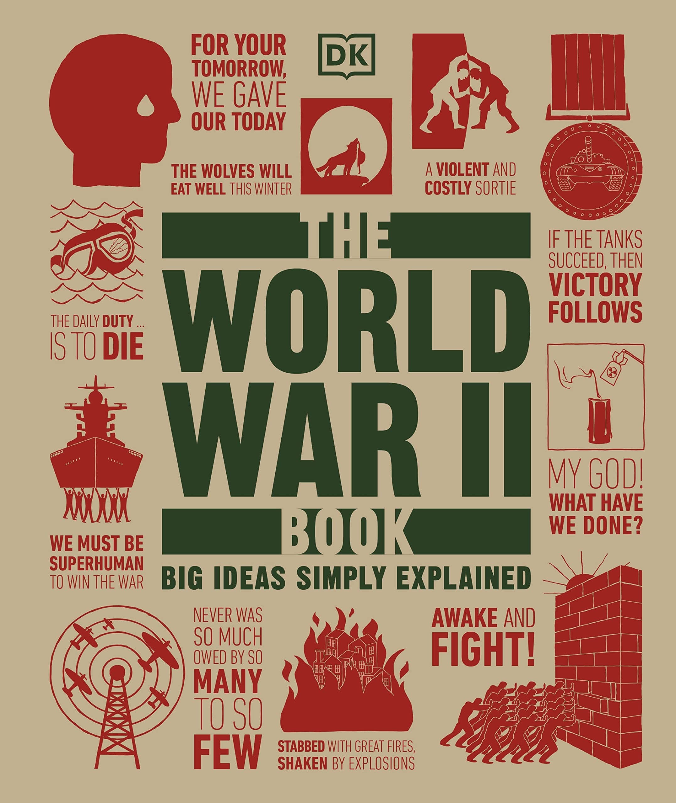 DK The World War II Book: Big Ideas Simply Explained