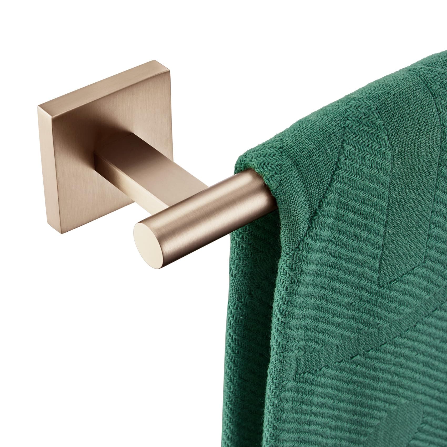 KOKOSIRI Bathroom Towel Bar 36'' Towel Holder for Bath Kitchen Wall Mount Towel Rails 36 Inch Champagne Bronze Stainless Steel B4005CPG-L36