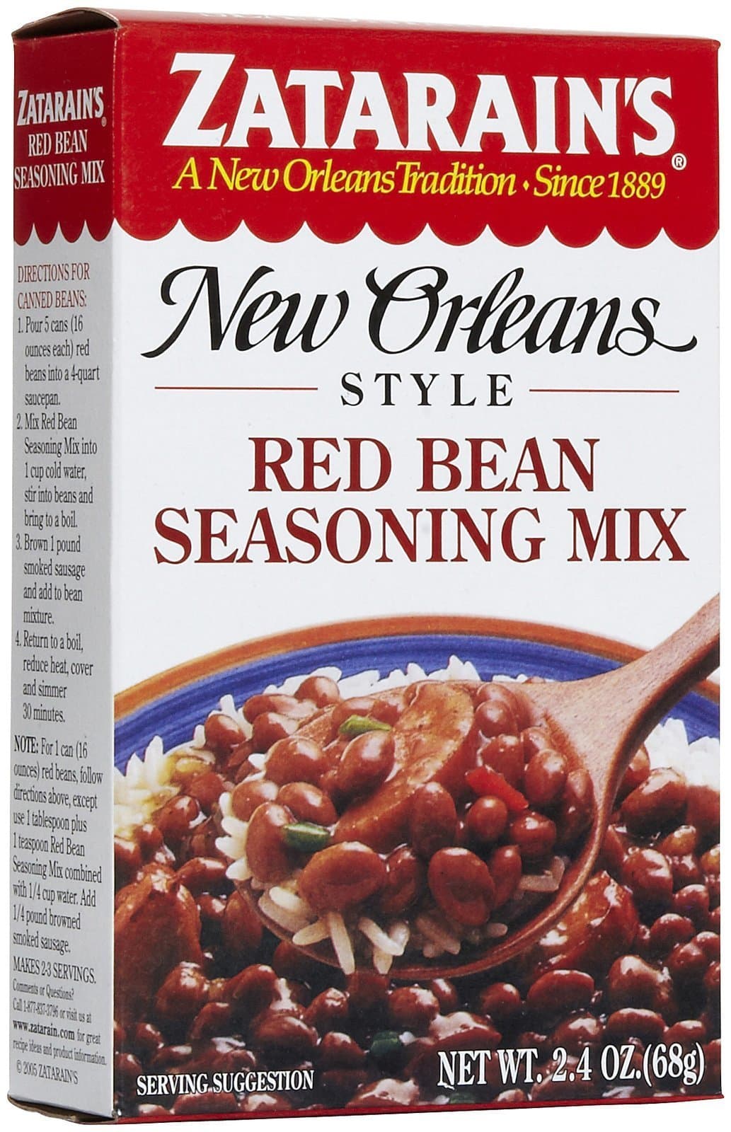 Red Bean Seasoning Mix - 2.4 oz