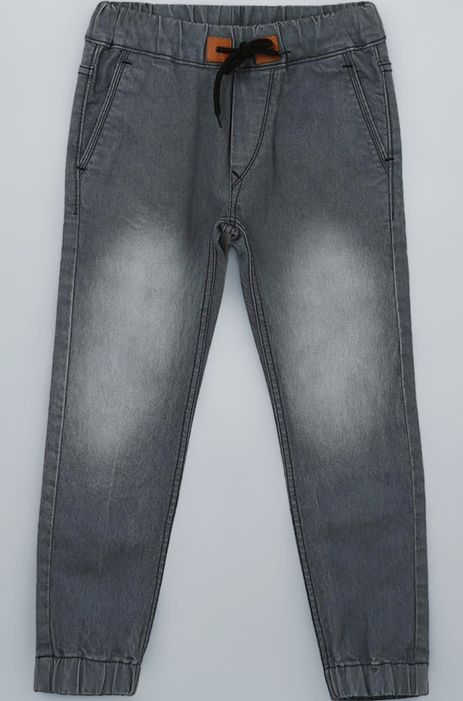 Boy's Slim Fit Mid Rise Stretchable Jogger Jeans