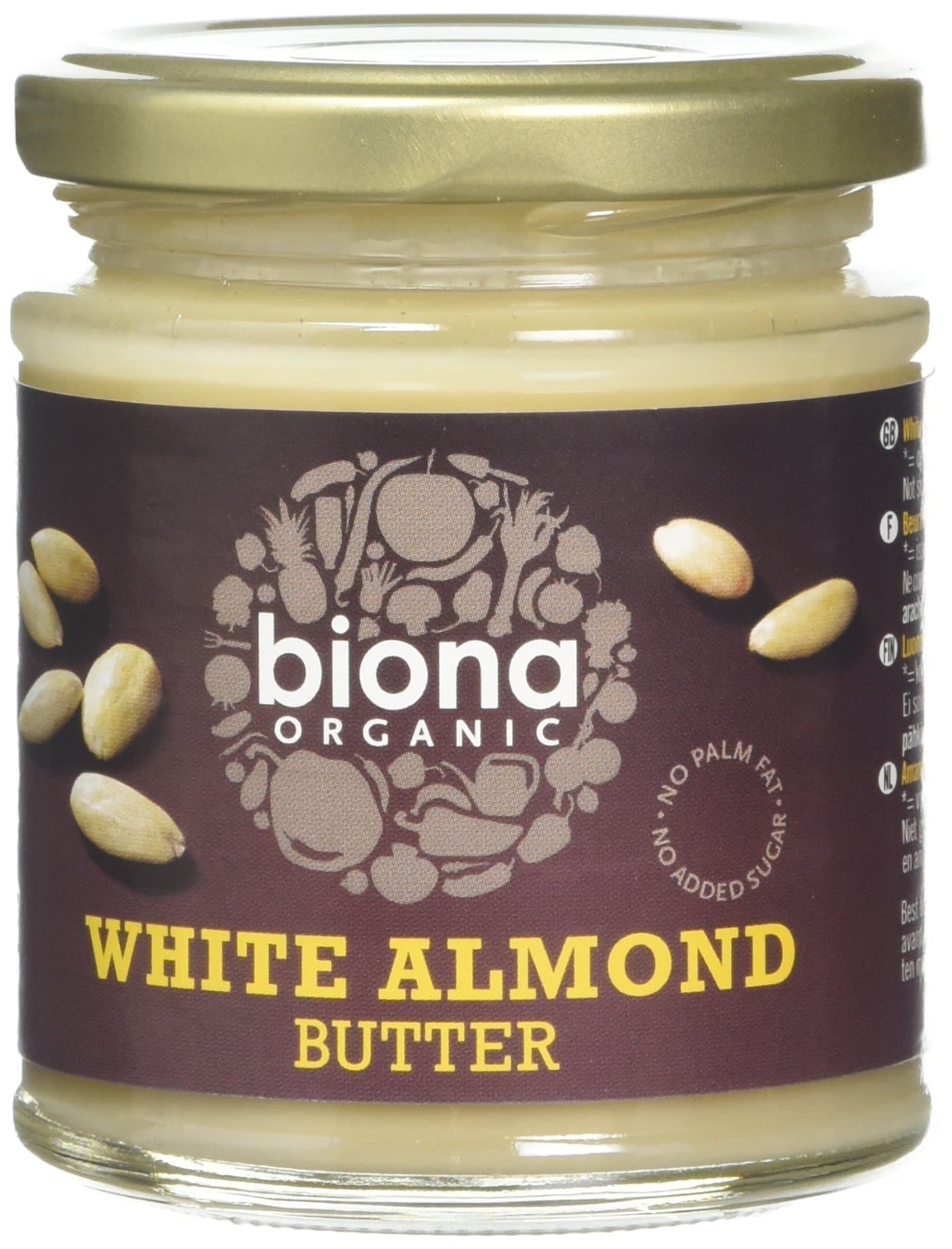 Biona Organic White Almond Butter, 170 g
