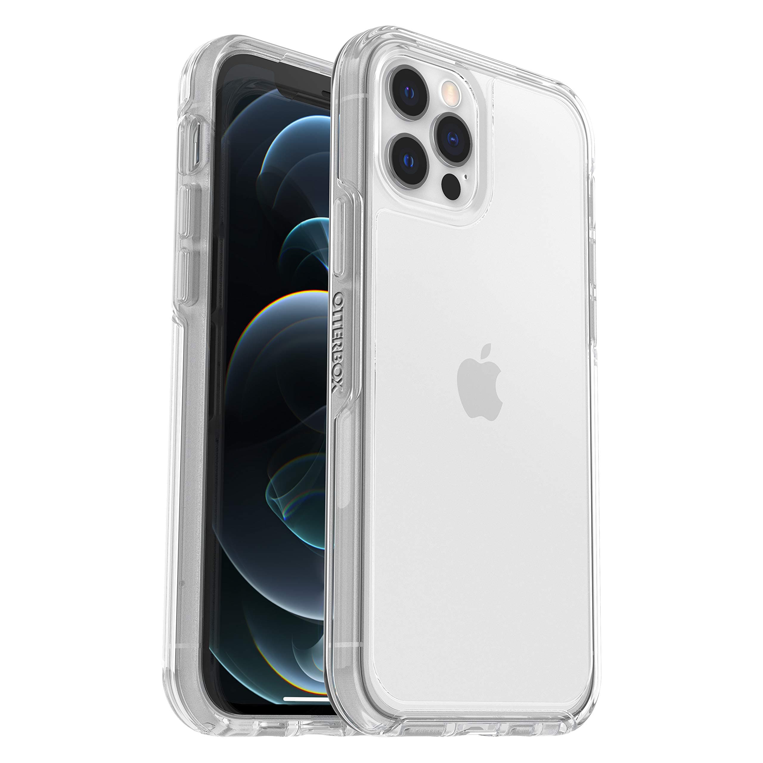 Symmetry Clear Case for iPhone 12 / iPhone 12 Pro, Shockproof, Drop Proof, Protective Thin Case, 3x tested to Military Standard, Clear, No Retail Packaging