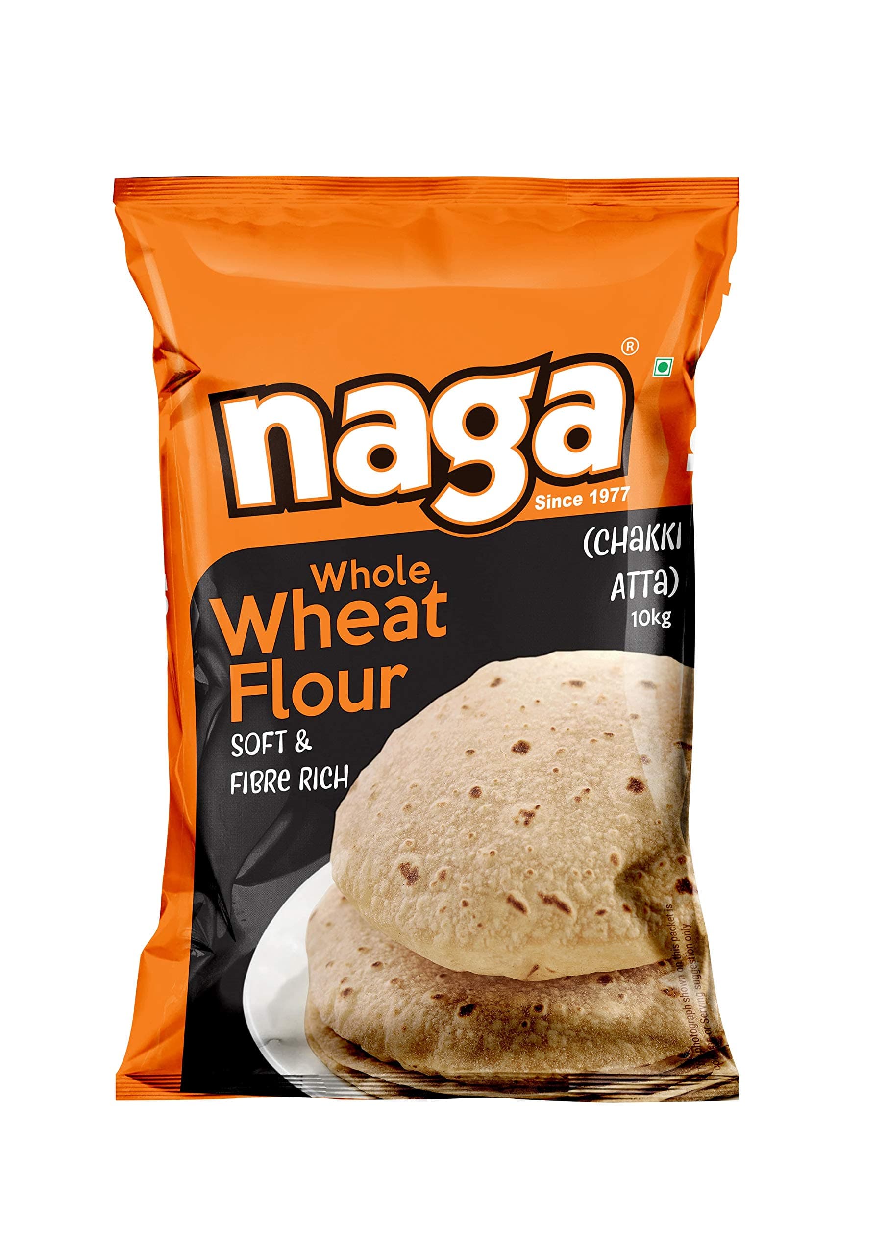 NAGA WHOLE WHEAT CHAKKI ATTA 10kg