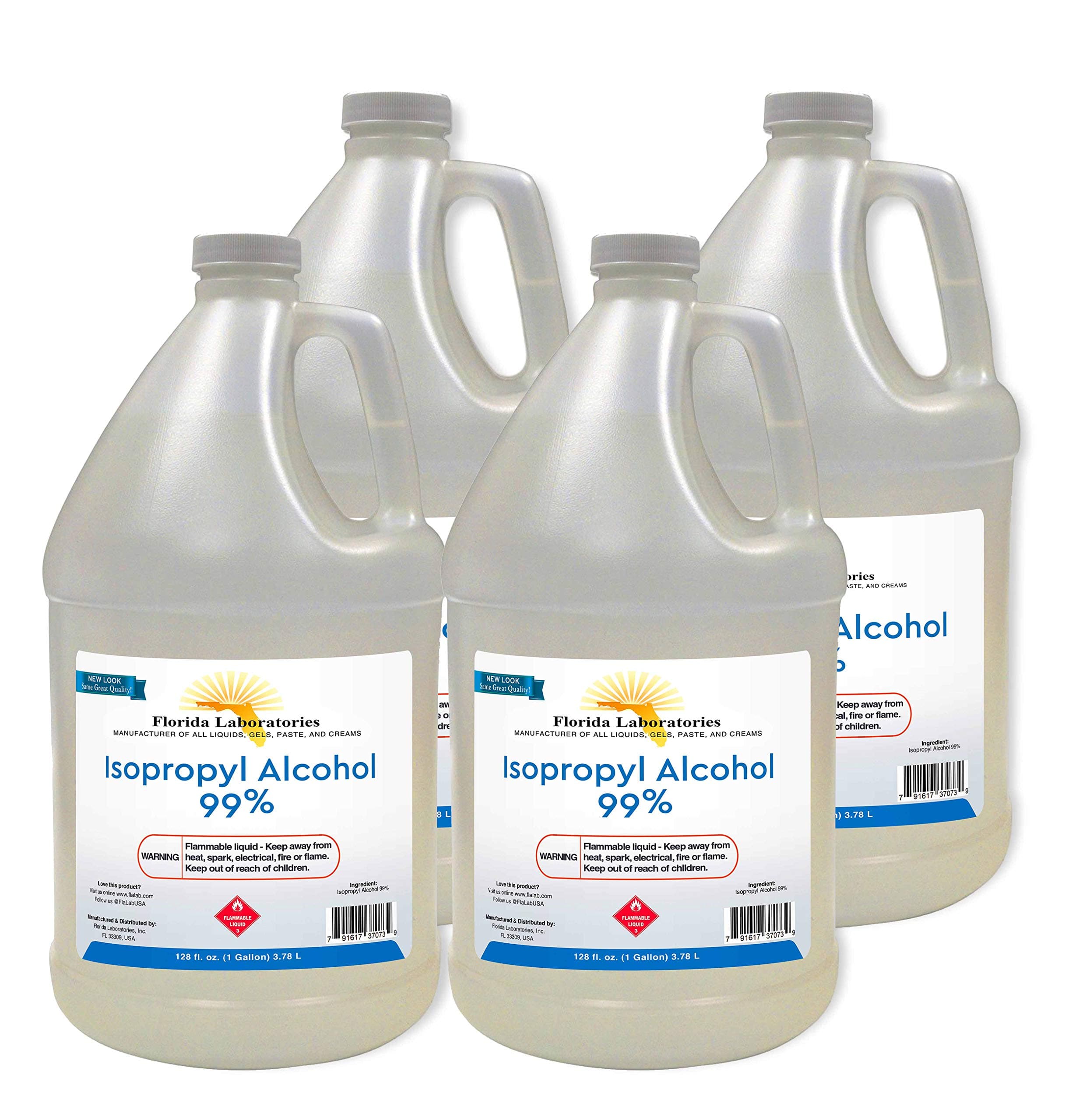 Evita Derm Isopropyl Alcohol Grade 99% Anhydrous 4 Gallon
