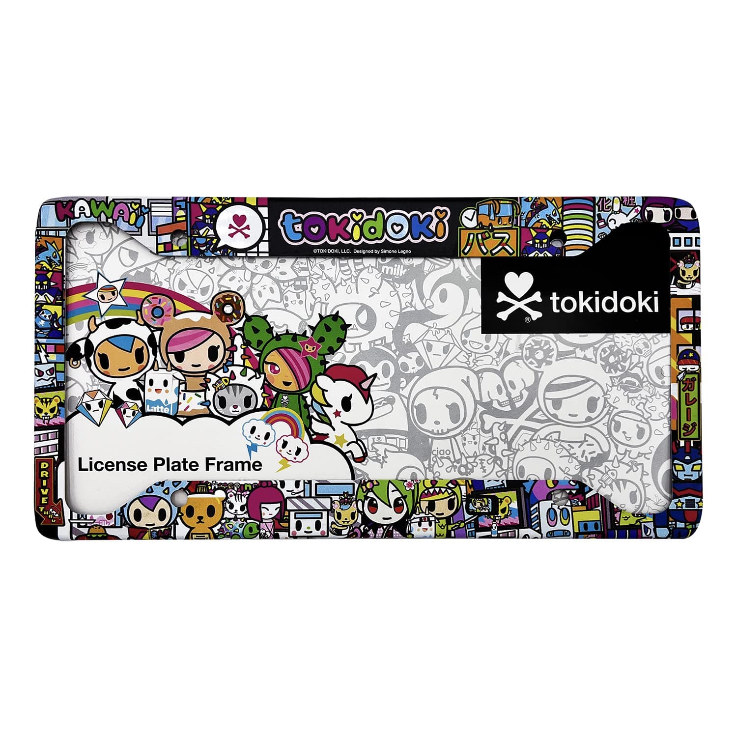 TokidokiKawaii License Plate,Multi