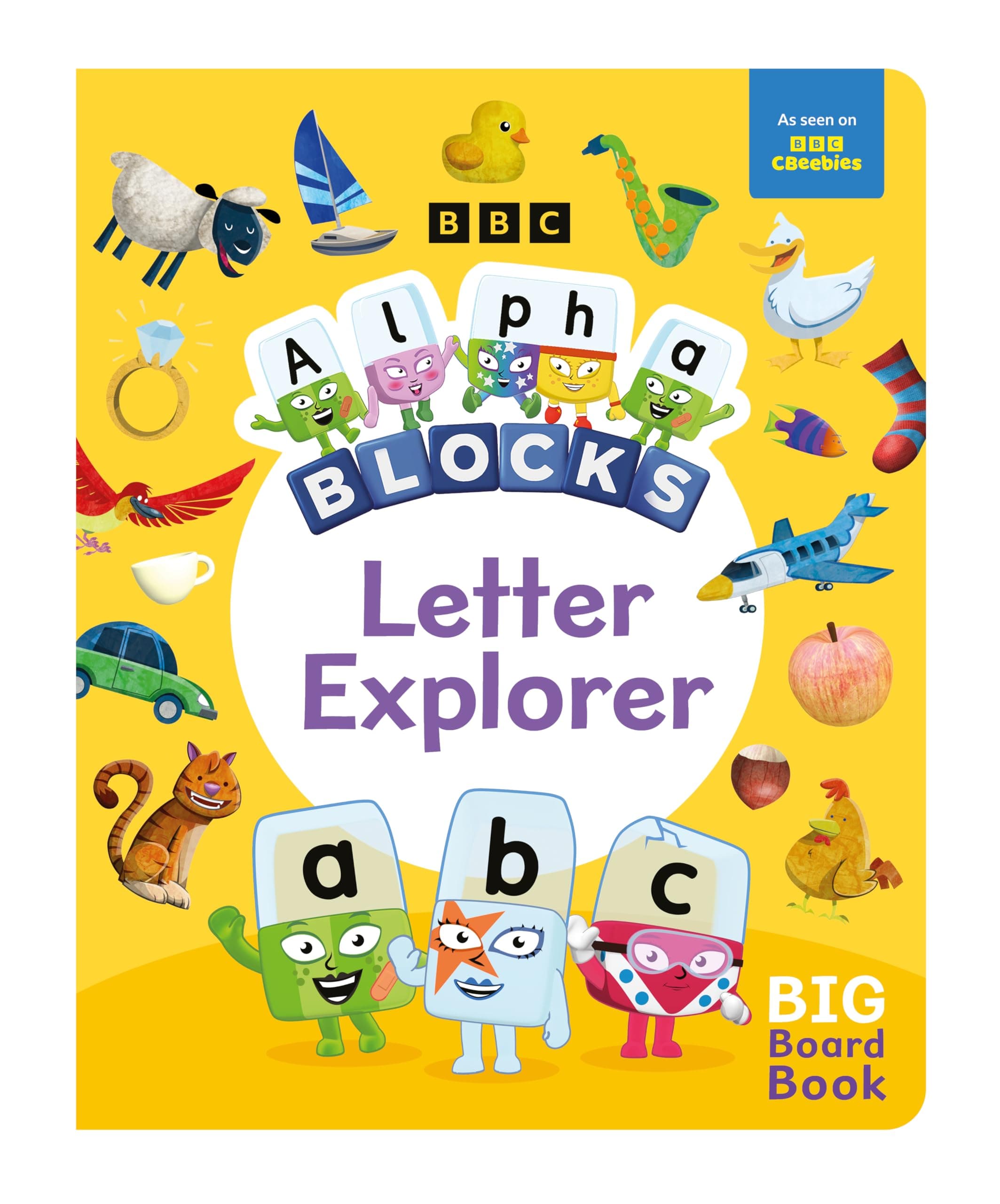 Sweet Cherry Publishing Alphablocks Letter Explorer A Big Board Book.