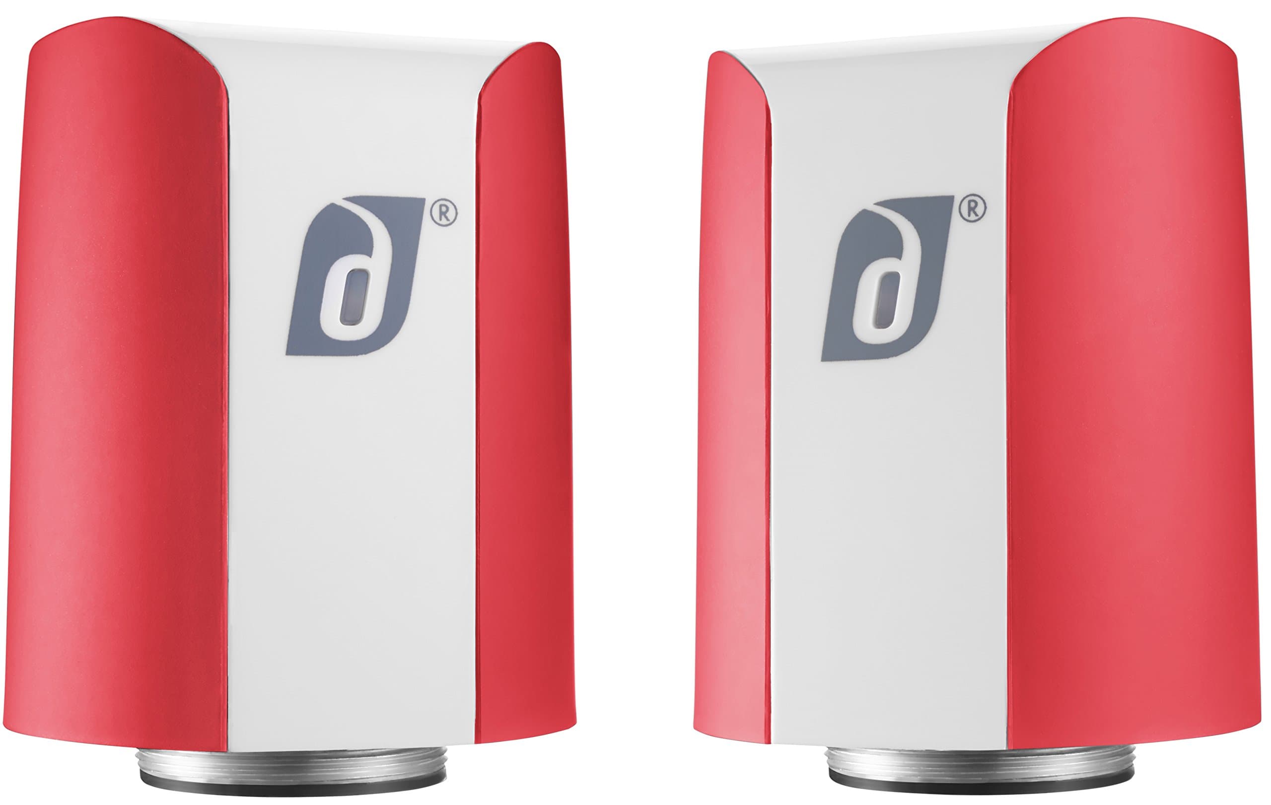 Damson Audio Jet Portable Wireless Bluetooth Stereo Speaker Pair - Red