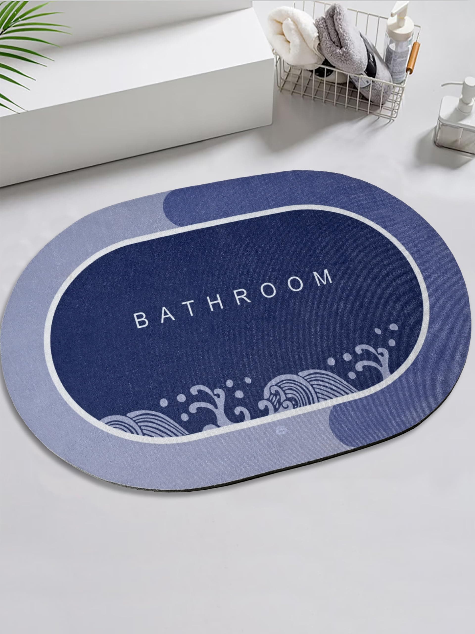 Saral Home Bling Bathmats (40X60 Cm)