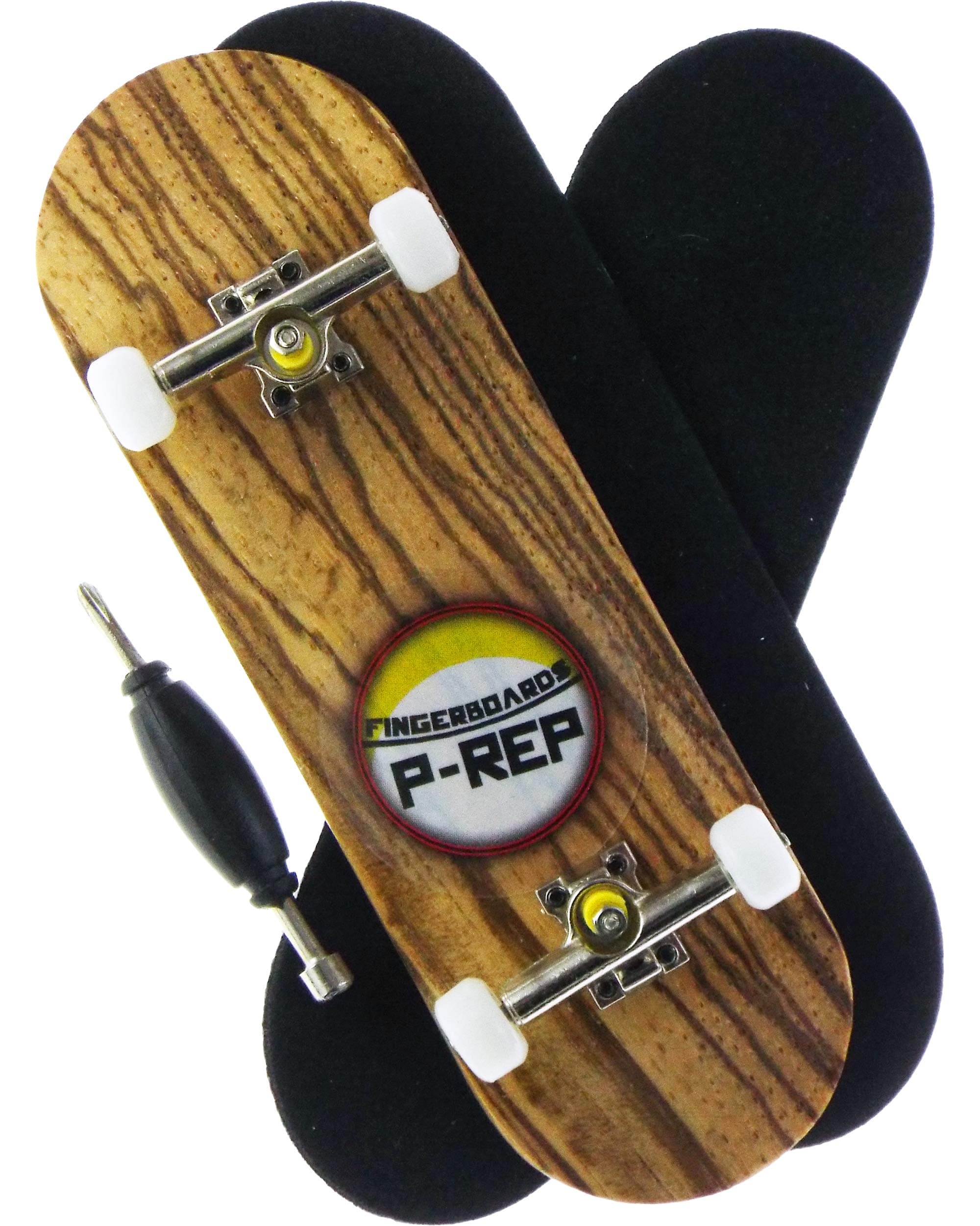 P-REP Starter Complete Wooden Fingerboard 30mm - Zebra